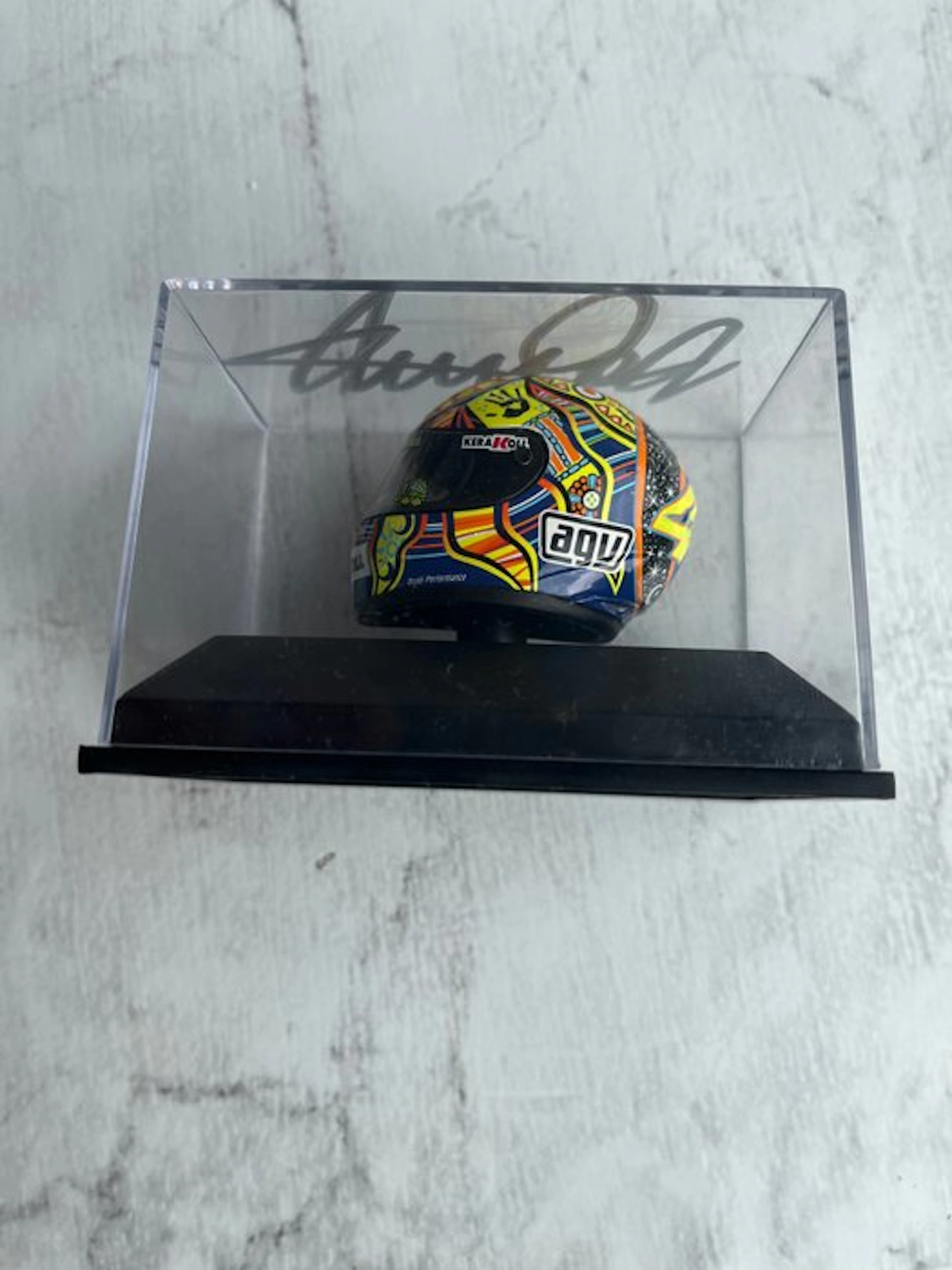 Valentino Rossi - Scale 1/8 helmet