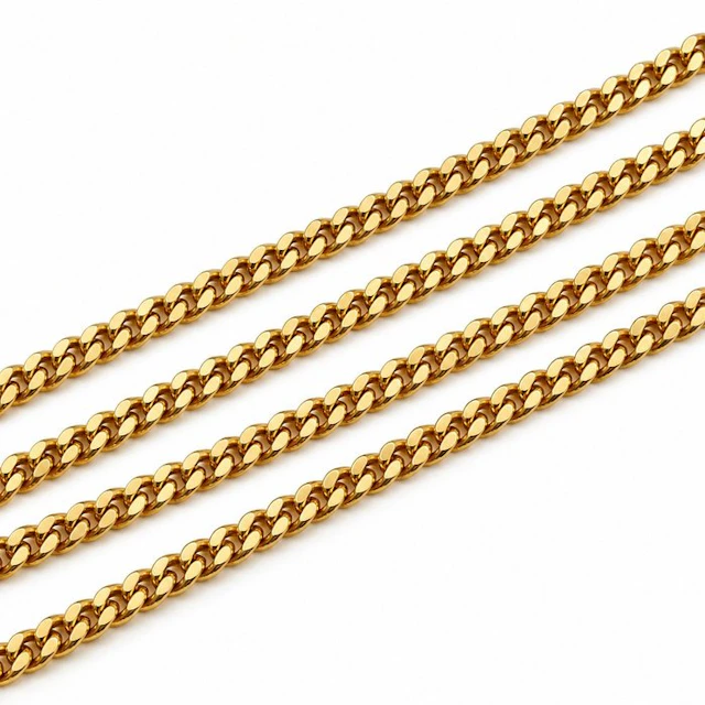 Necklace - 18 kt. Yellow gold - Made in Italy - Handmade