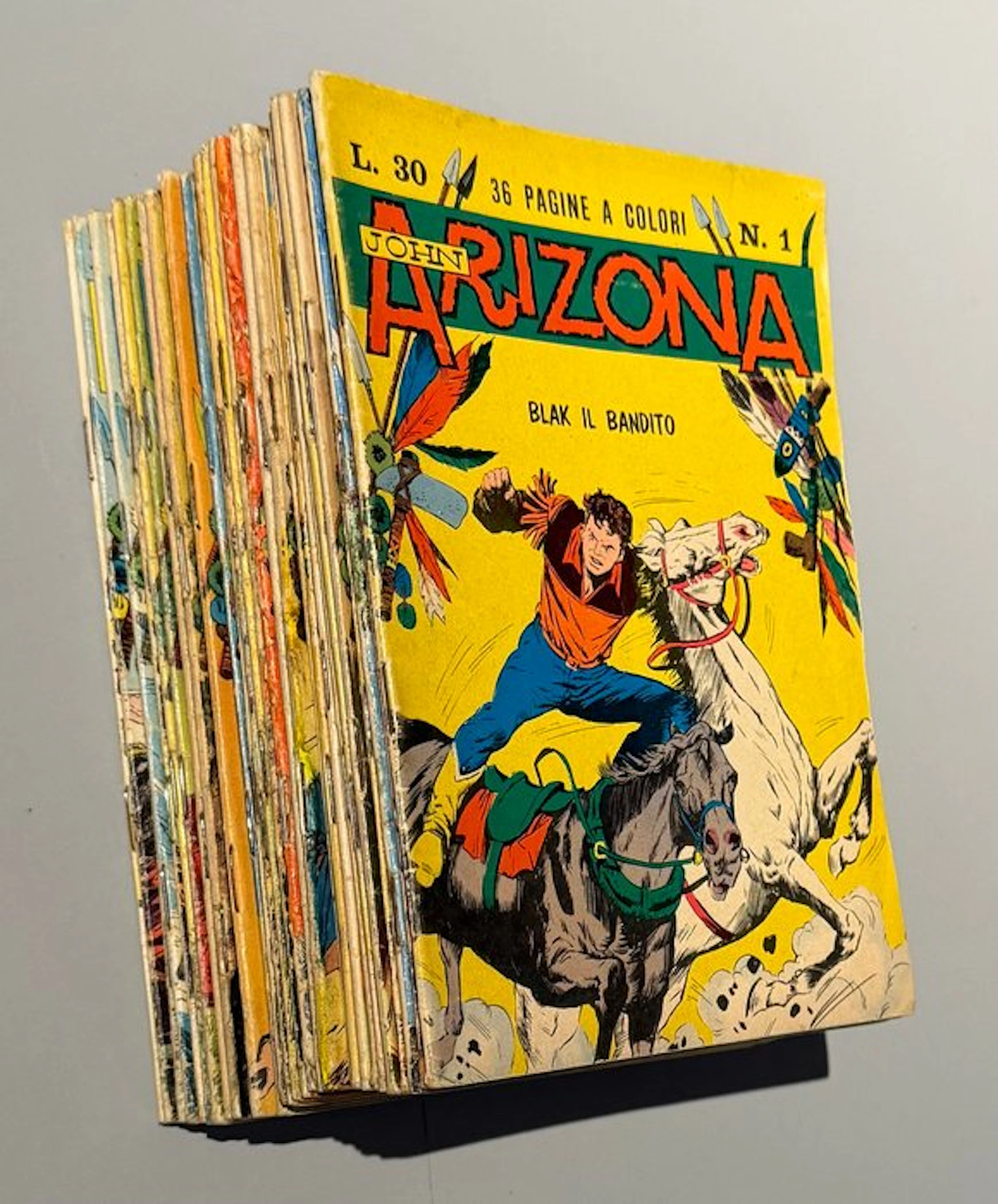 John Arizona collana completa - 32 Comic - 1964/1965