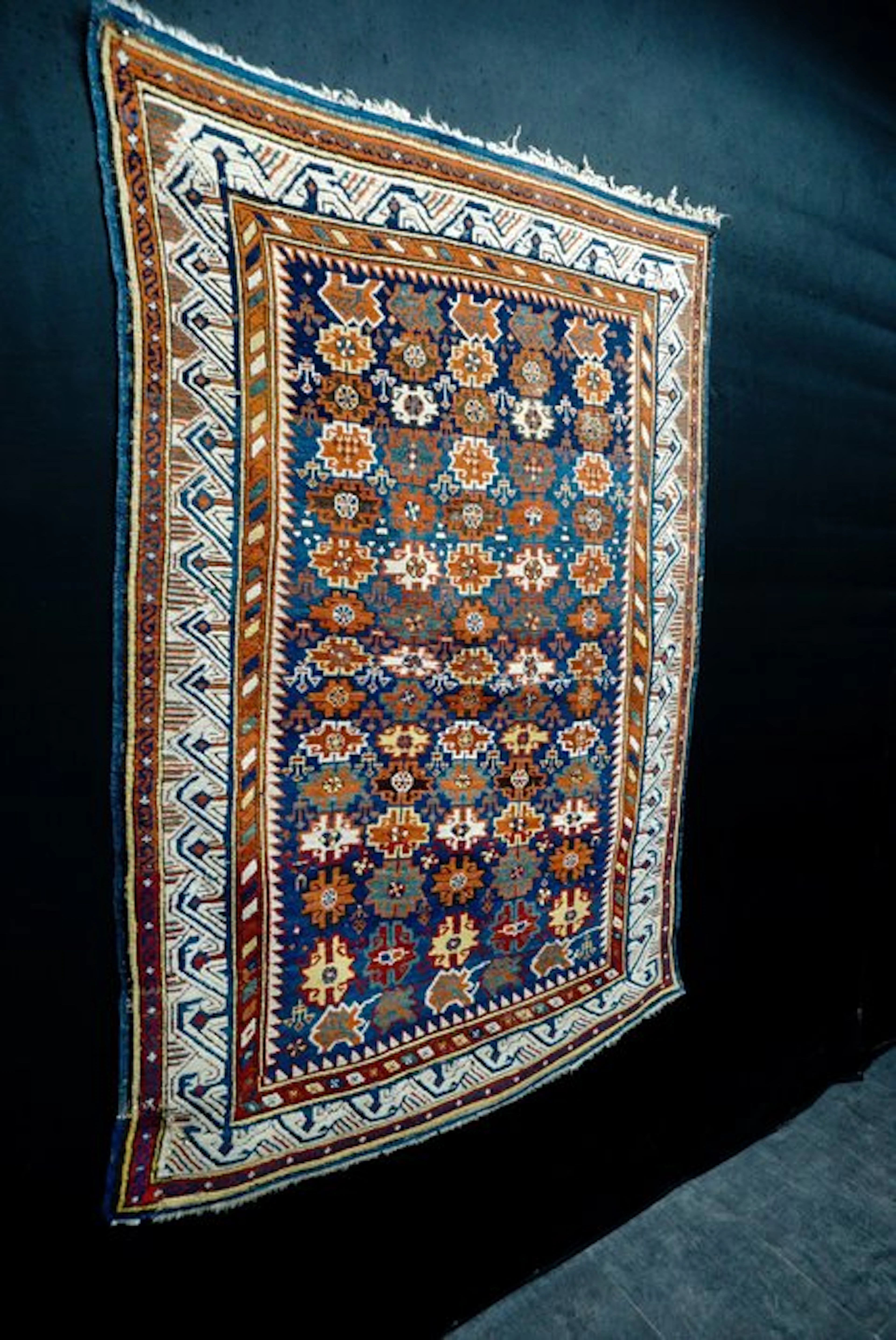 Rare antique Kazakh - Carpet - 152 cm - 105 cm - collector's item