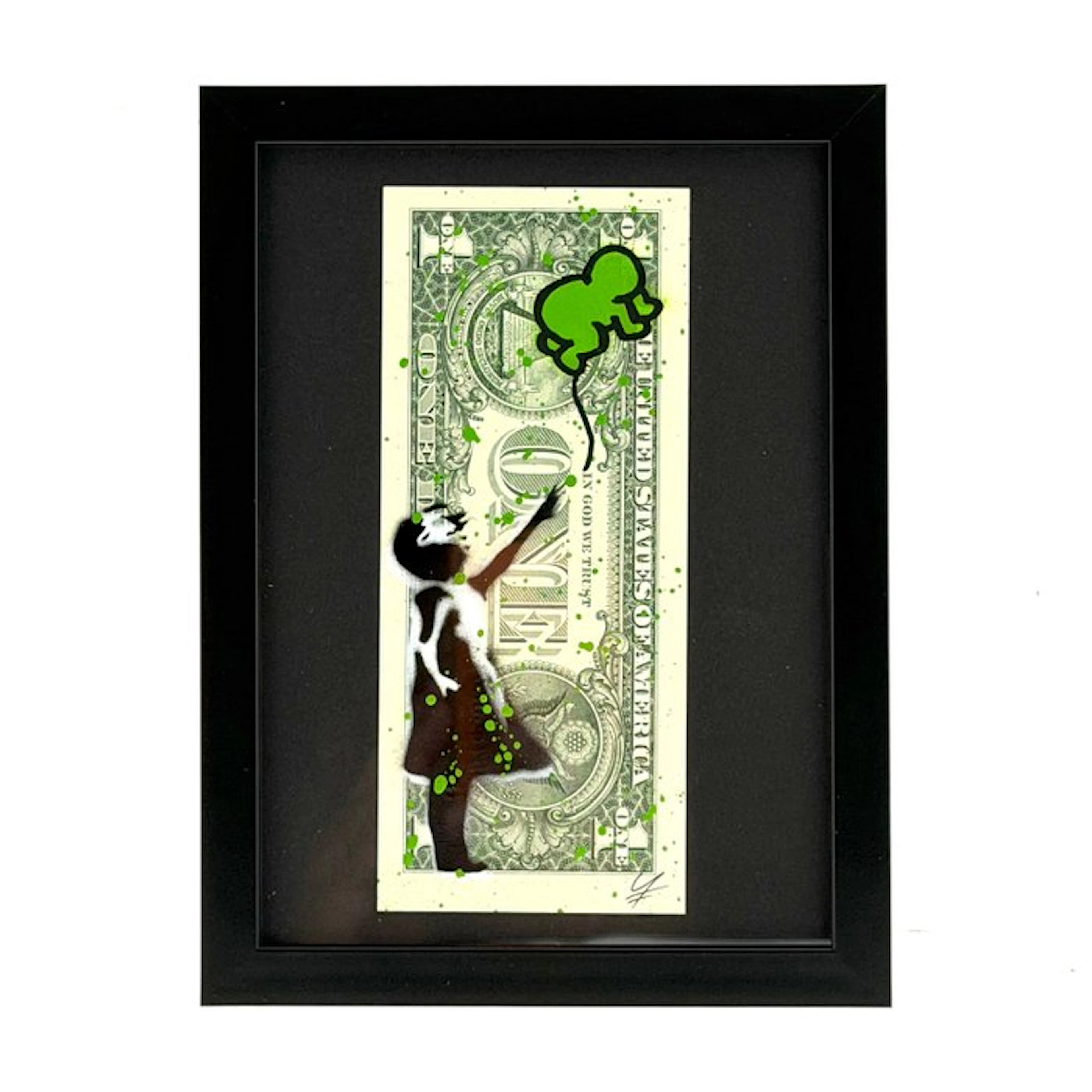 WhyCreationz (XX-XXI) - Balloon Girl x Haring (Banksy hommage)