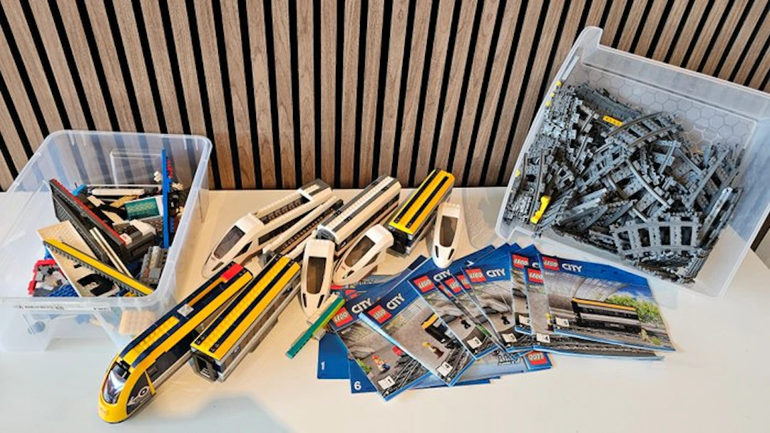 LEGO Pieces - Train parts bundle