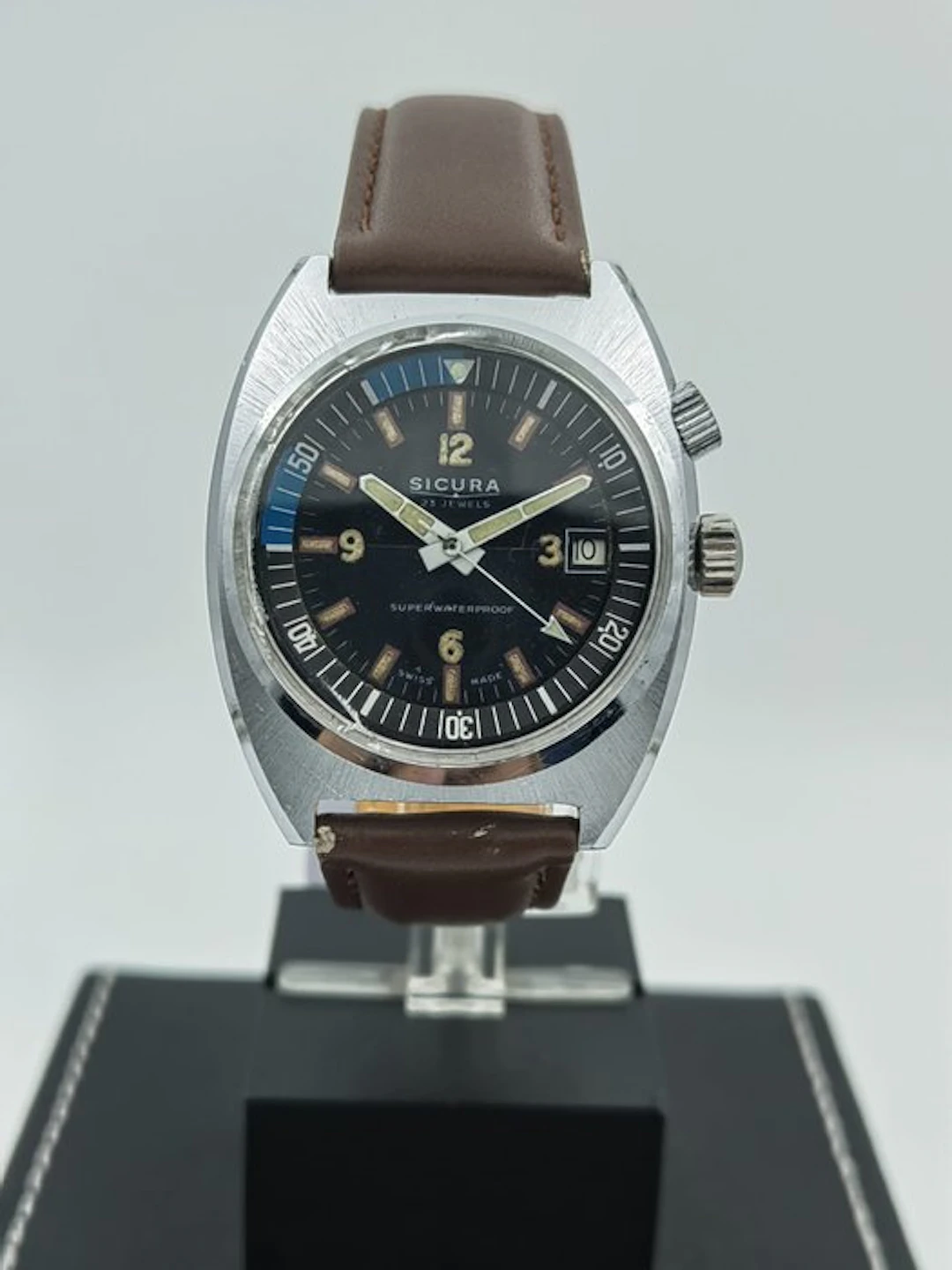 Sicura - Compresor -Internal Rotating Bezel - No reserve price - Men