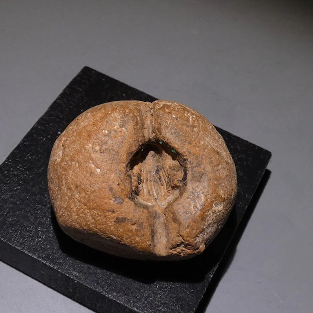 Ancient Egyptian Terracotta Mould for making Frog amulets