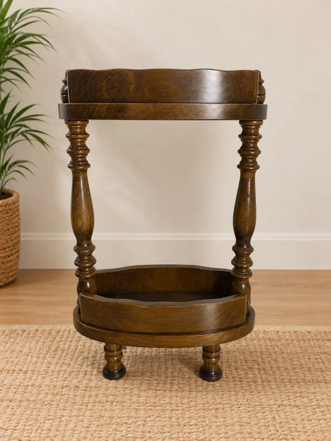 Umbrella stand/rack - Louis XVI-style umbrella stand, France - Oak