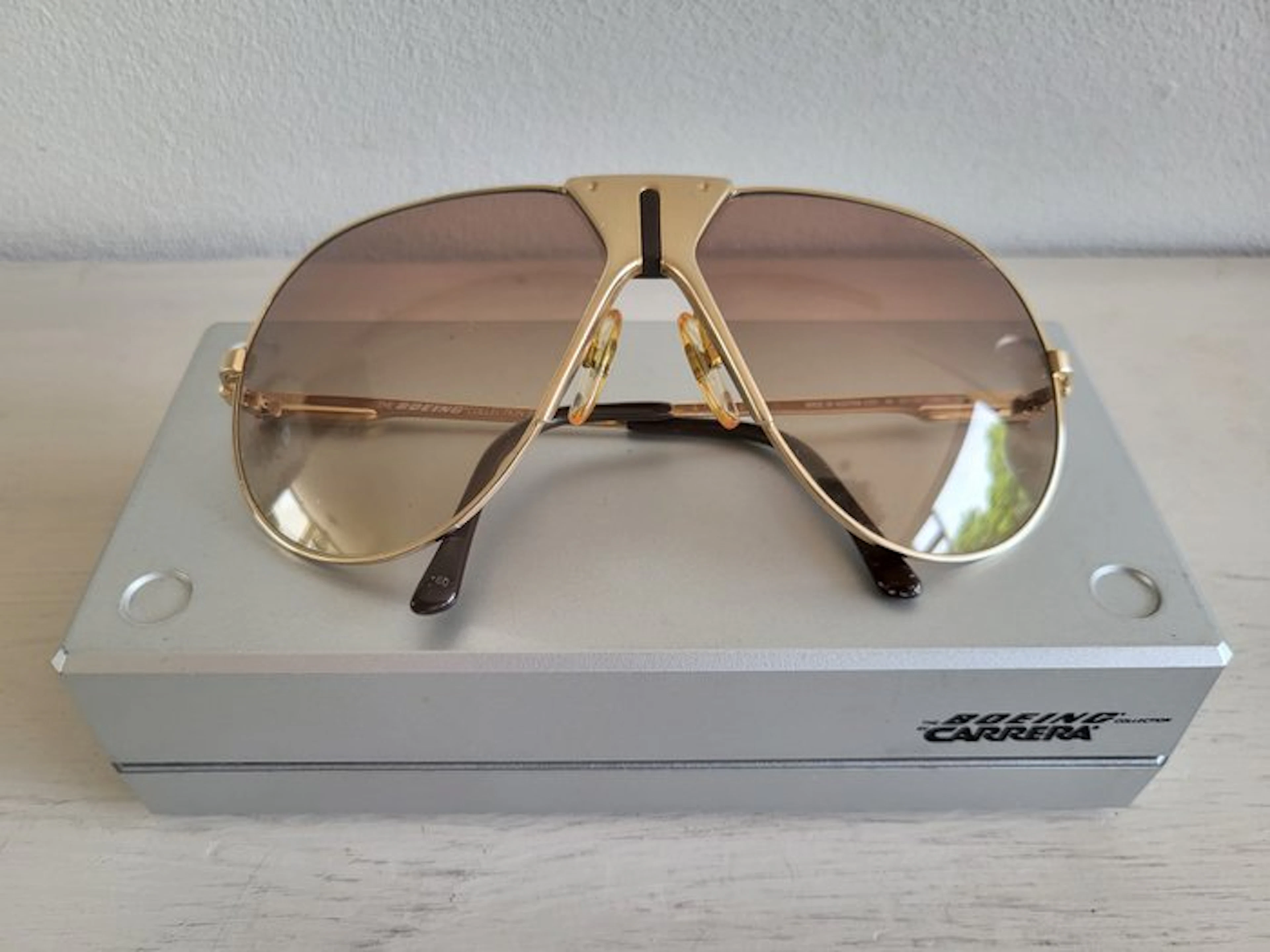 Carrera - Rare 1985 Boeing Collection by Carrera 5701 Pilot - Sunglasses