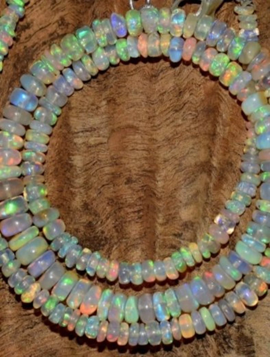 Opal Necklace AA++ Natural Mineral- 9 g - (1)