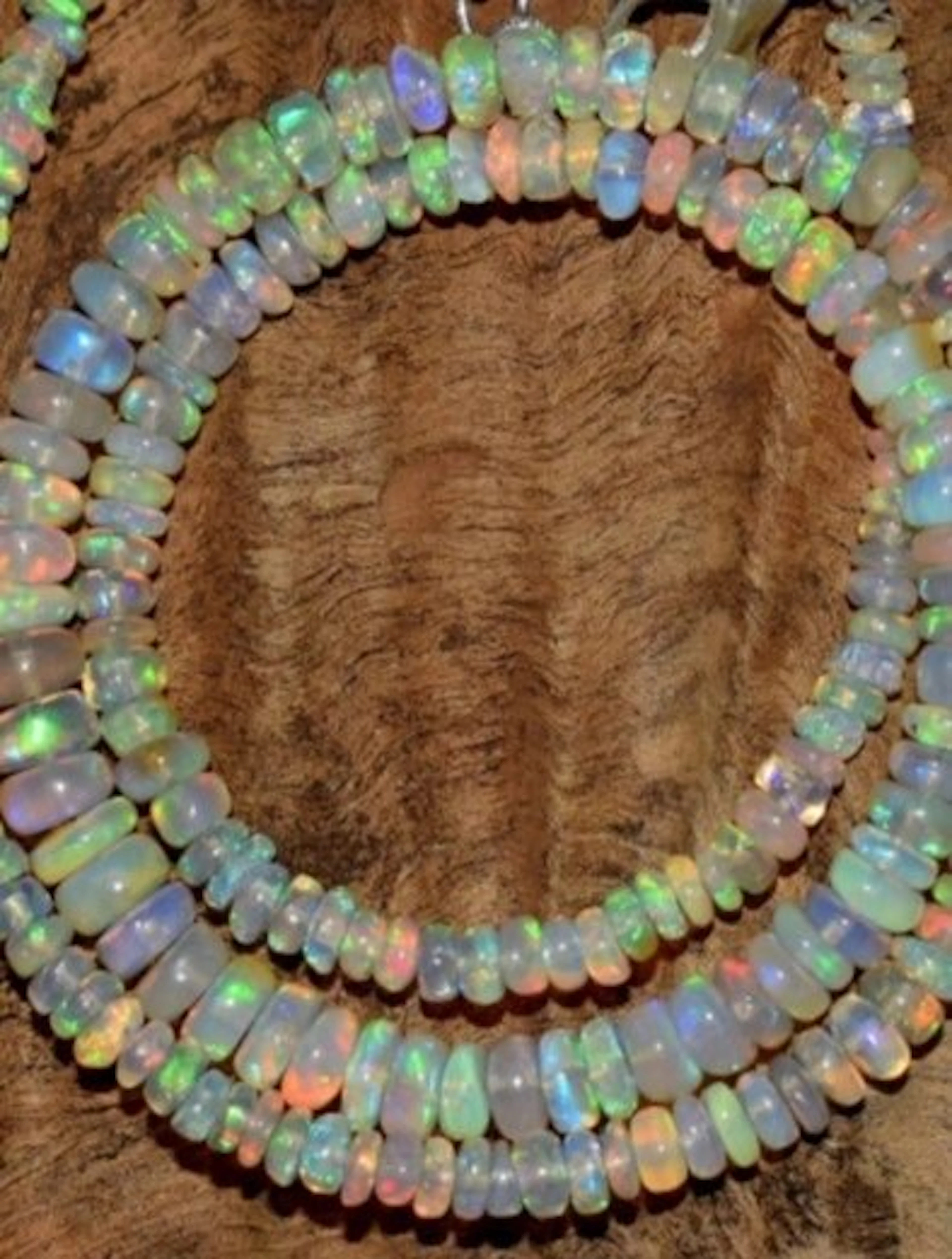 Opal Necklace AA++ Natural Mineral- 9 g - (1)