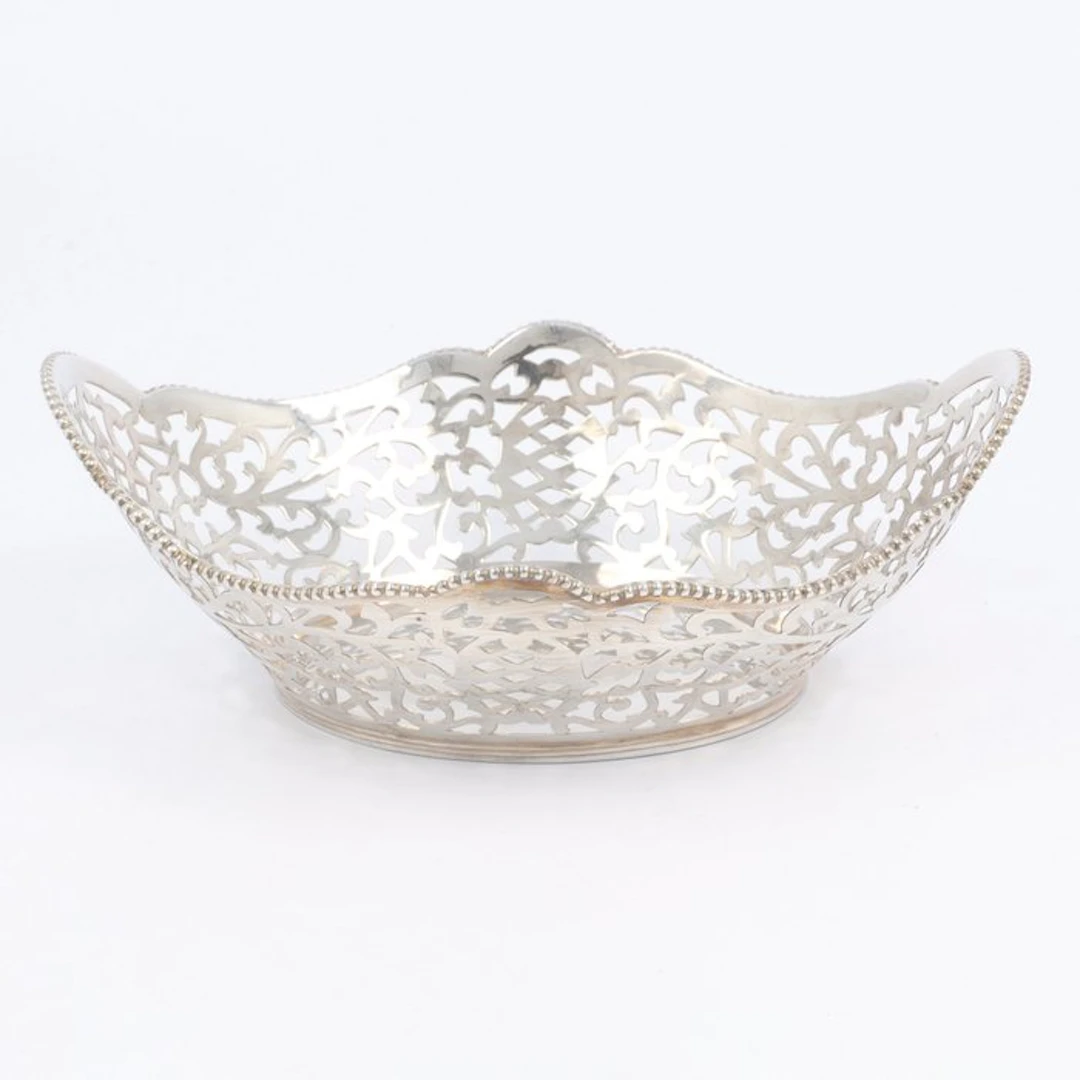 Van Kempen & Begeer - Soezenmand - Pastry basket - .835 silver