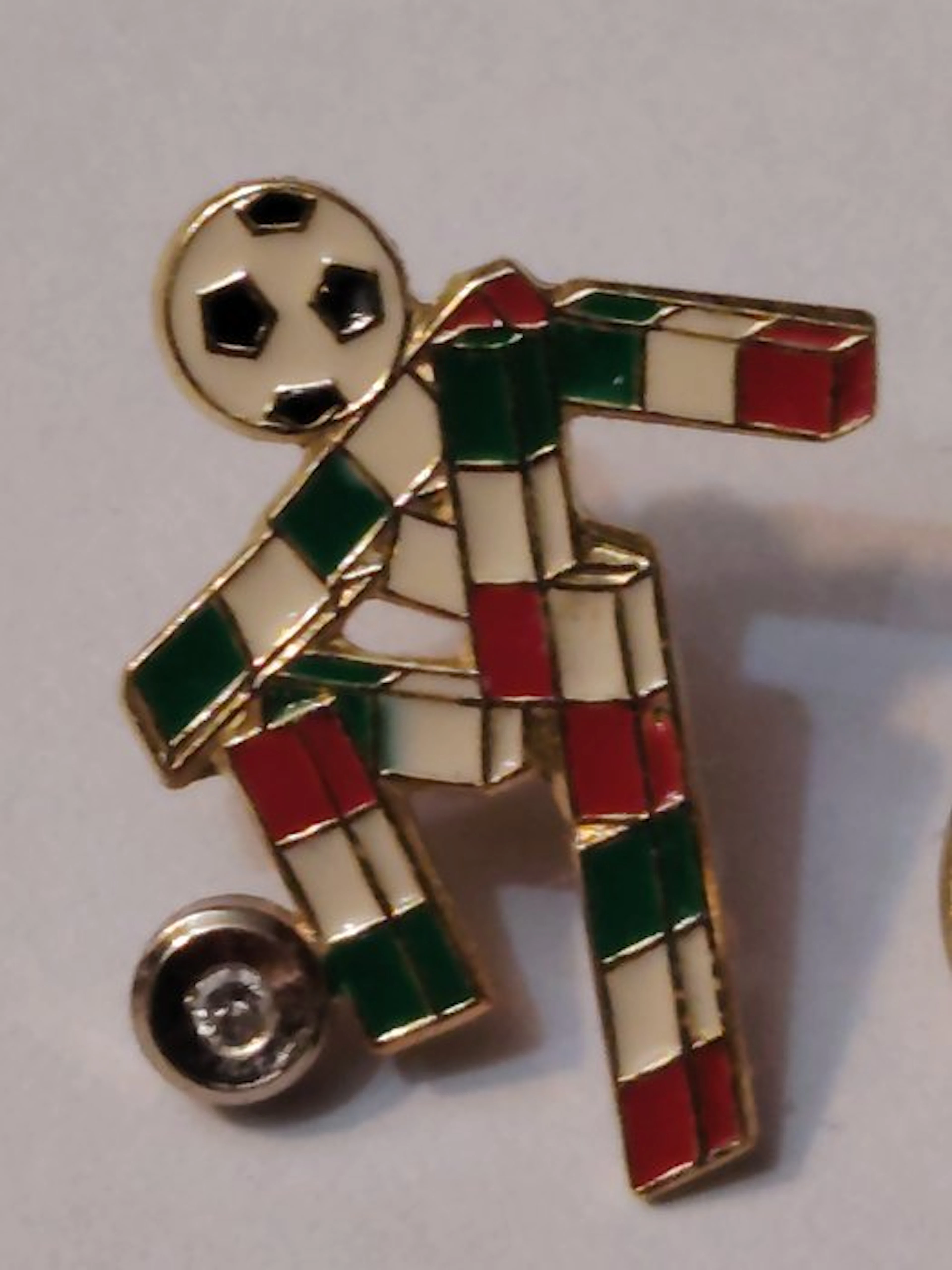 Italy - FIFA World Cup 1990 - Distintivo Ciao in oro