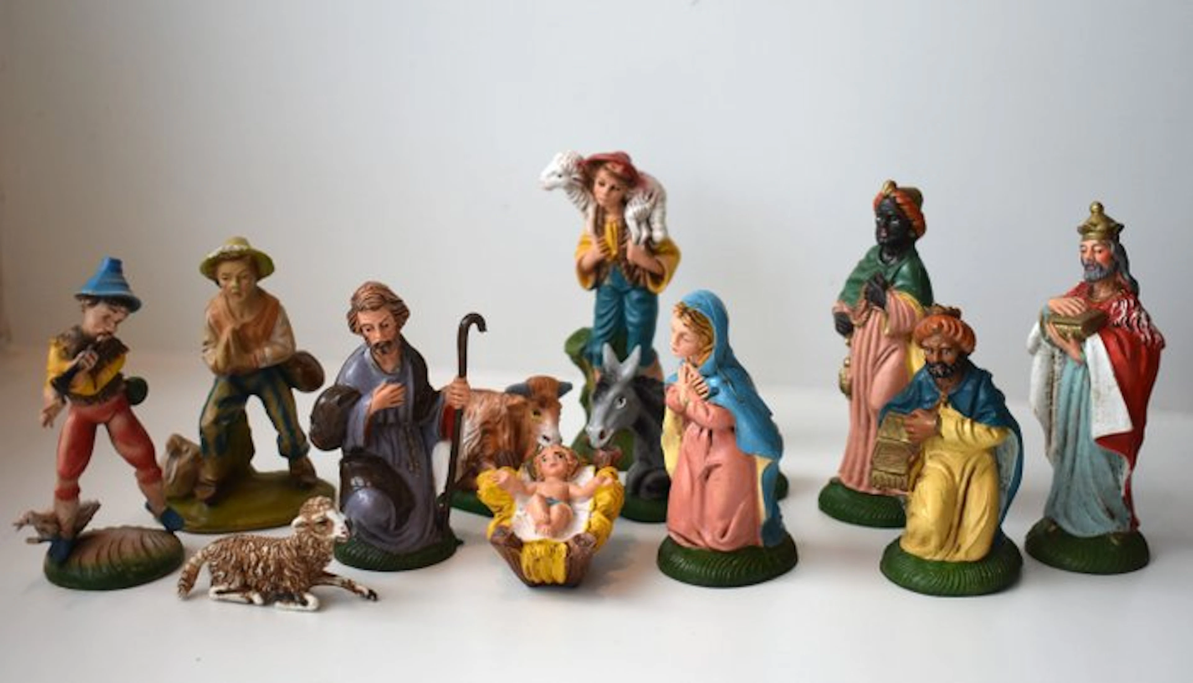 Christmas decoration complete set kerstfiguren - Italy...