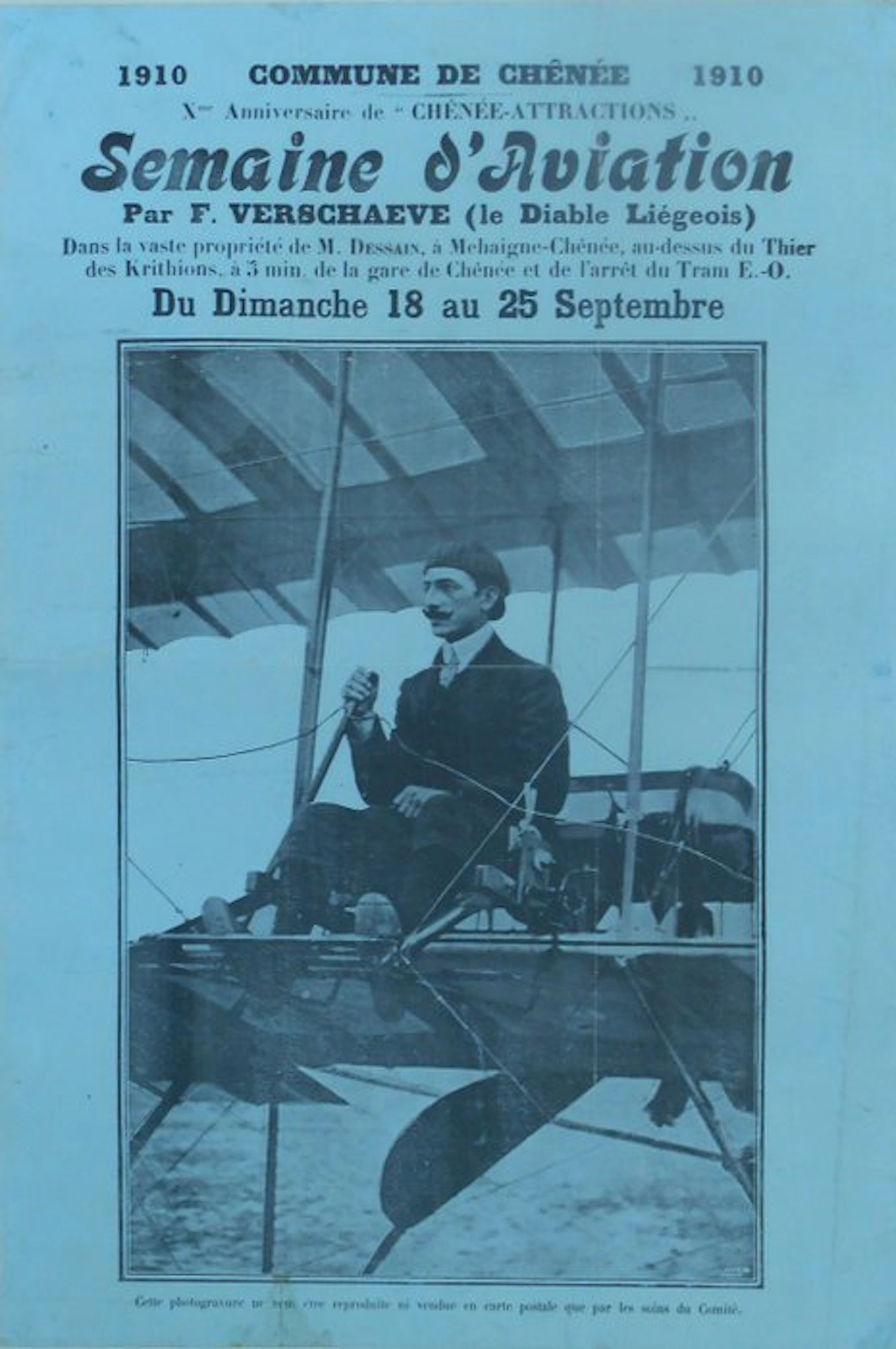 Anonymous - Semaine d'Aviation de Chênée (Liège) - 1910s