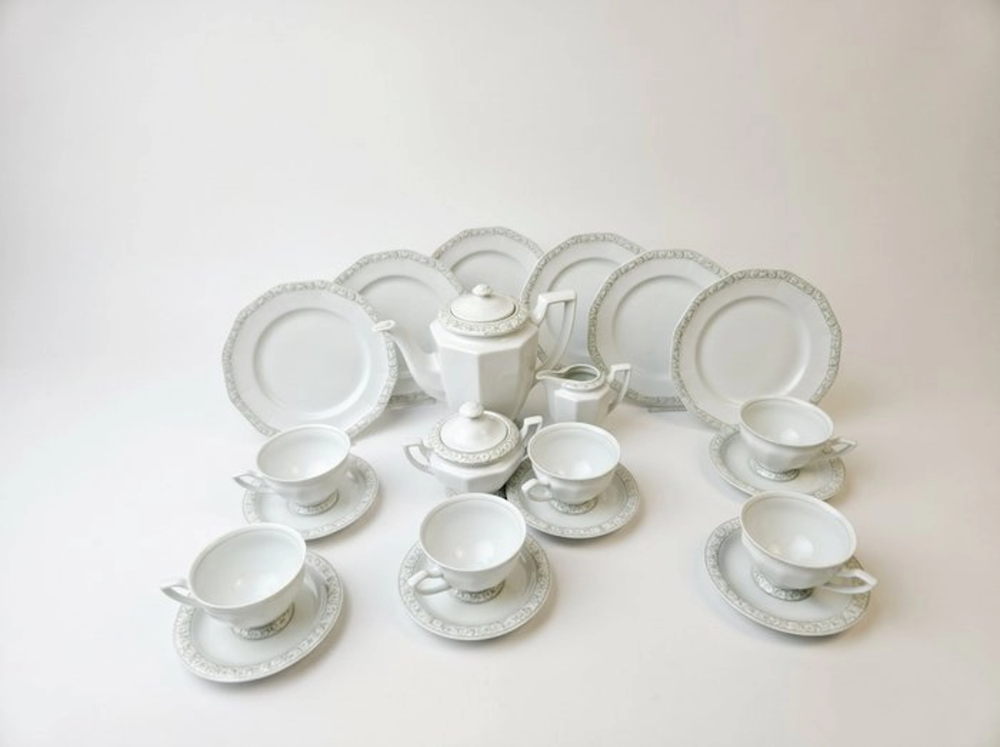 Rosenthal - „Maria“ Kaffeeservice – 15-teilig für 6...
