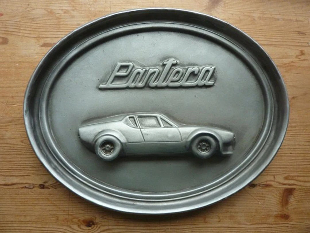 Artwork - De Tomaso - Pantera 3D plaster sculpture