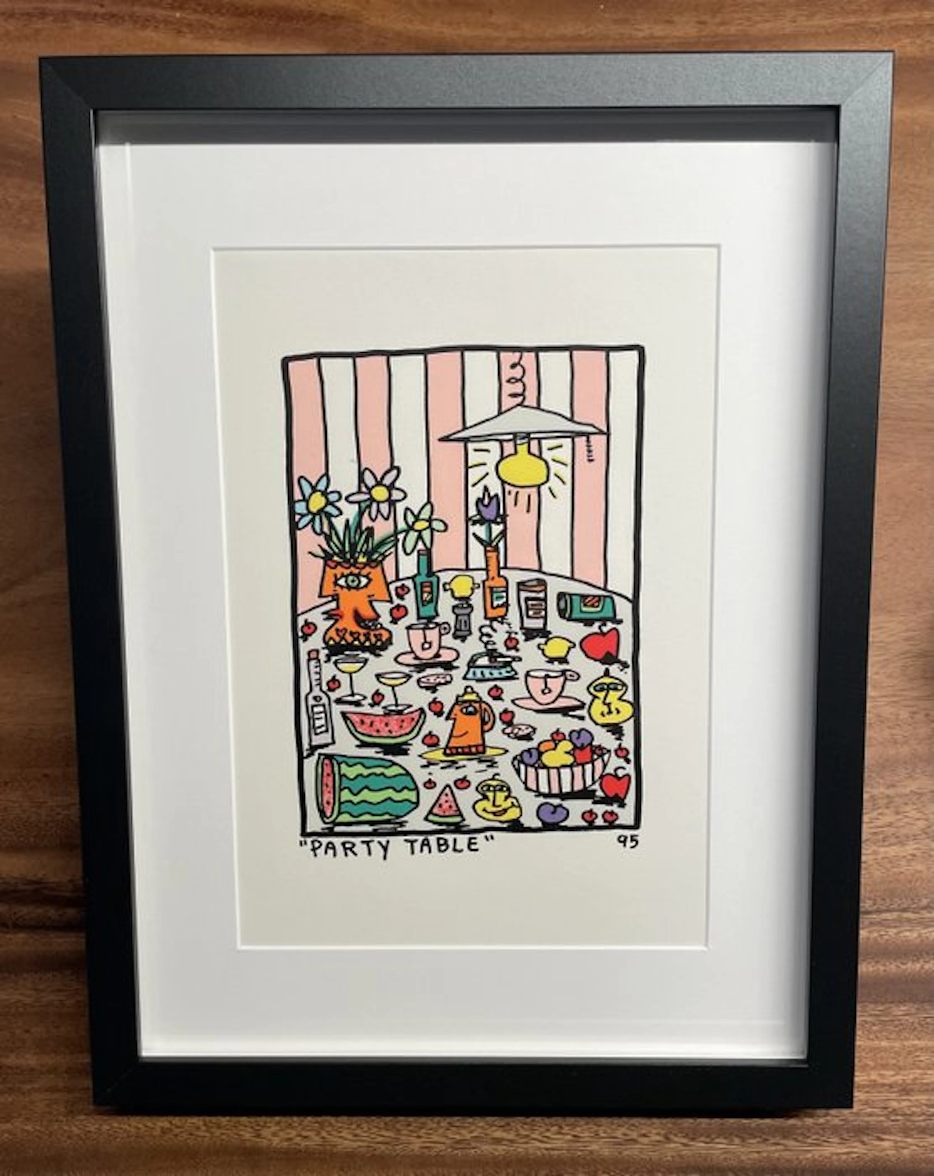 James Rizzi (1950-2011) - Party Table