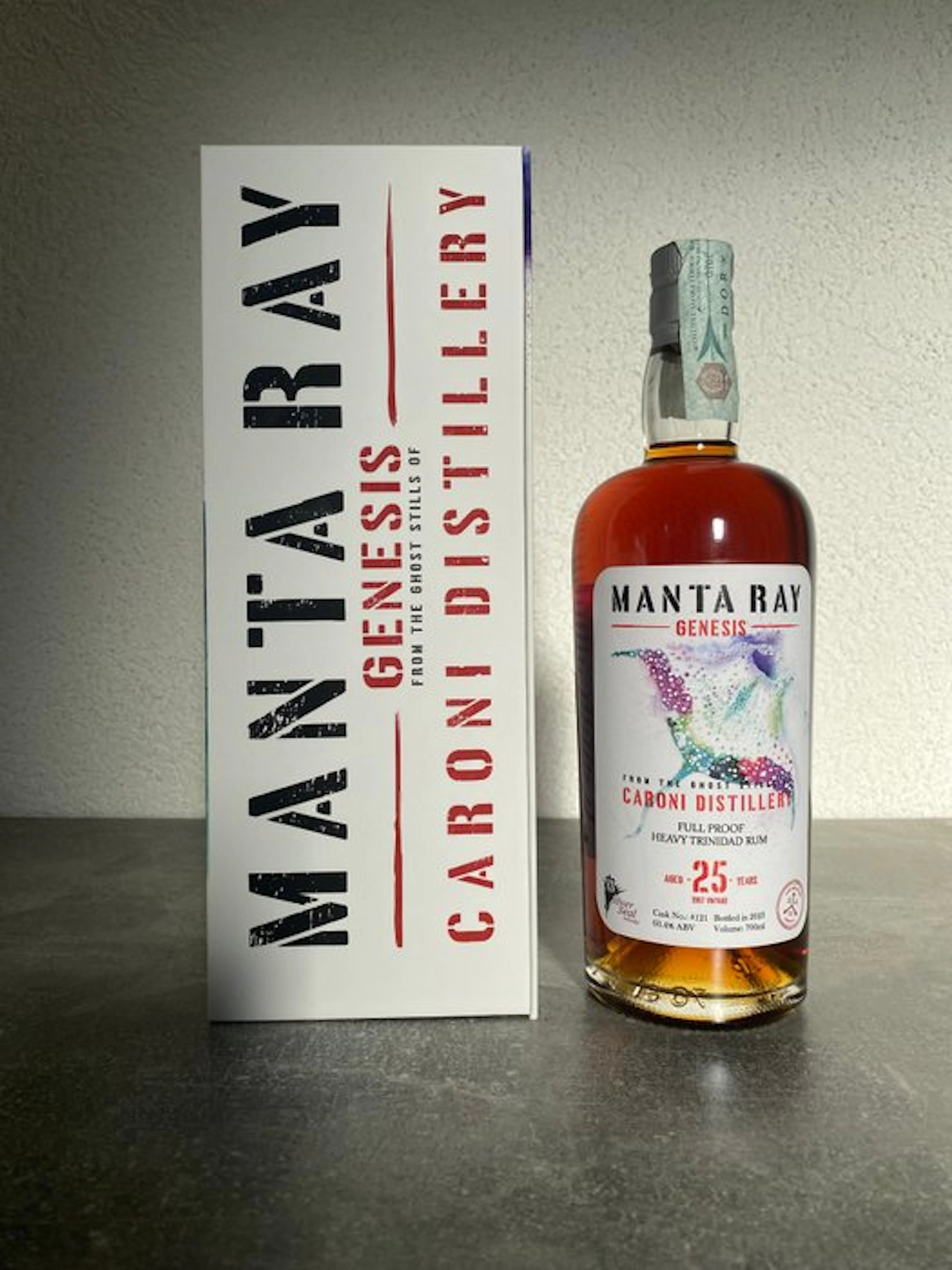 Caroni 1997 Silver Seal and East Asia Whisky Co - Manta Ray Genesis