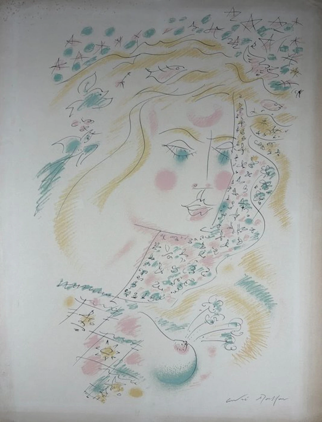 André Masson (1896 - 1987) - Composition