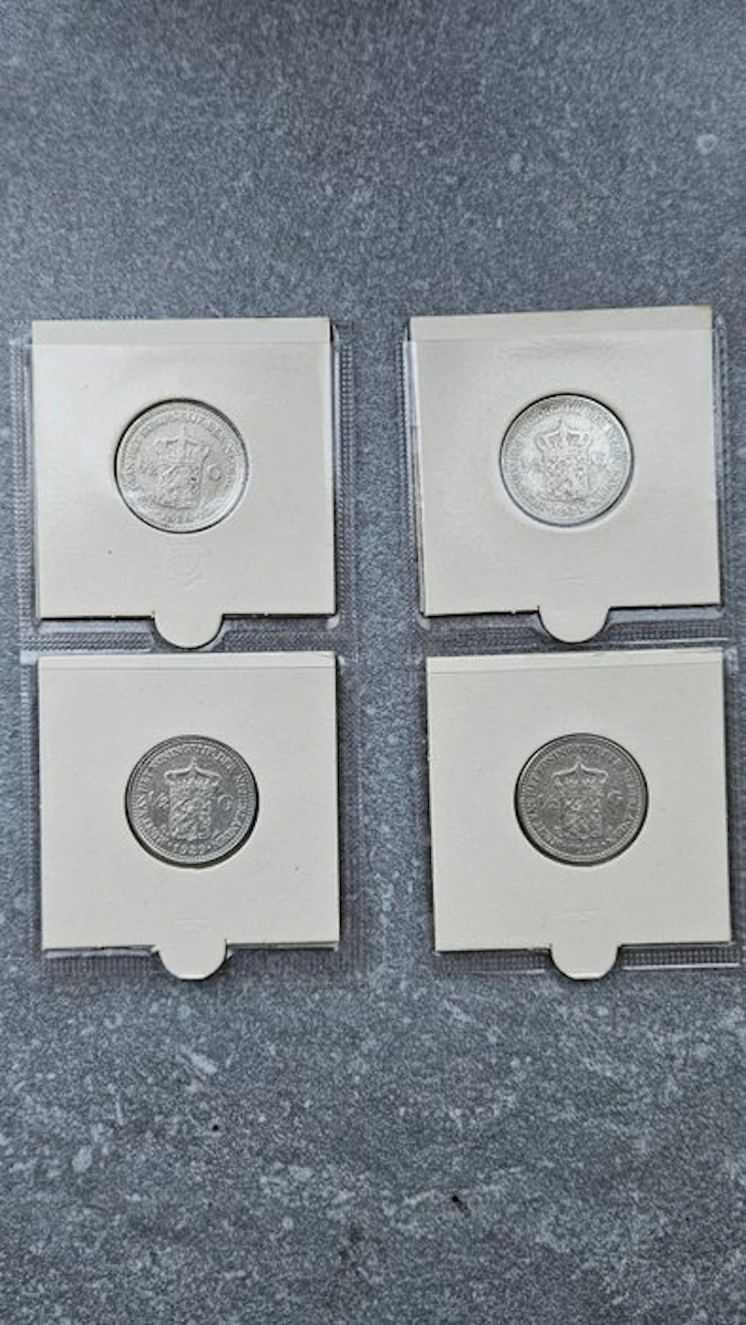 Netherlands. 1/2 Gulden 1921/1922/1928/1929 (No reserve price)