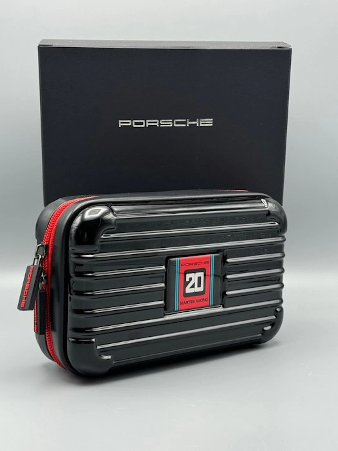 Porsche Martini Racing Black Amenity Case - Porsche