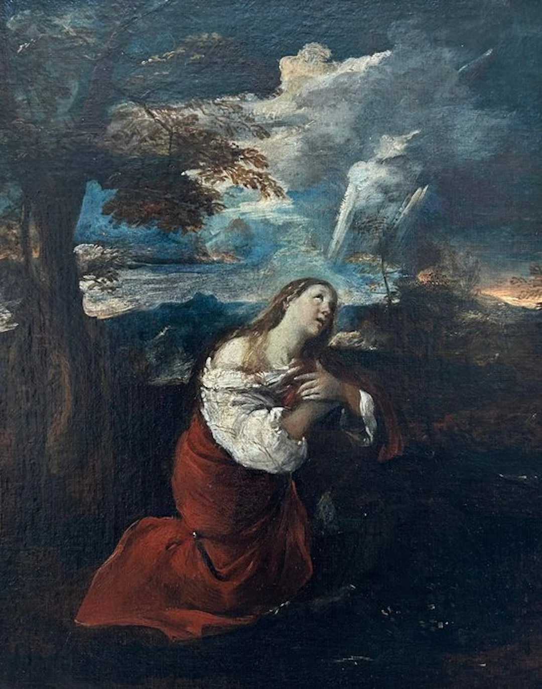 Pier Francesco Mola (1612-1666), Attributed to - Santa Maria Maddalena