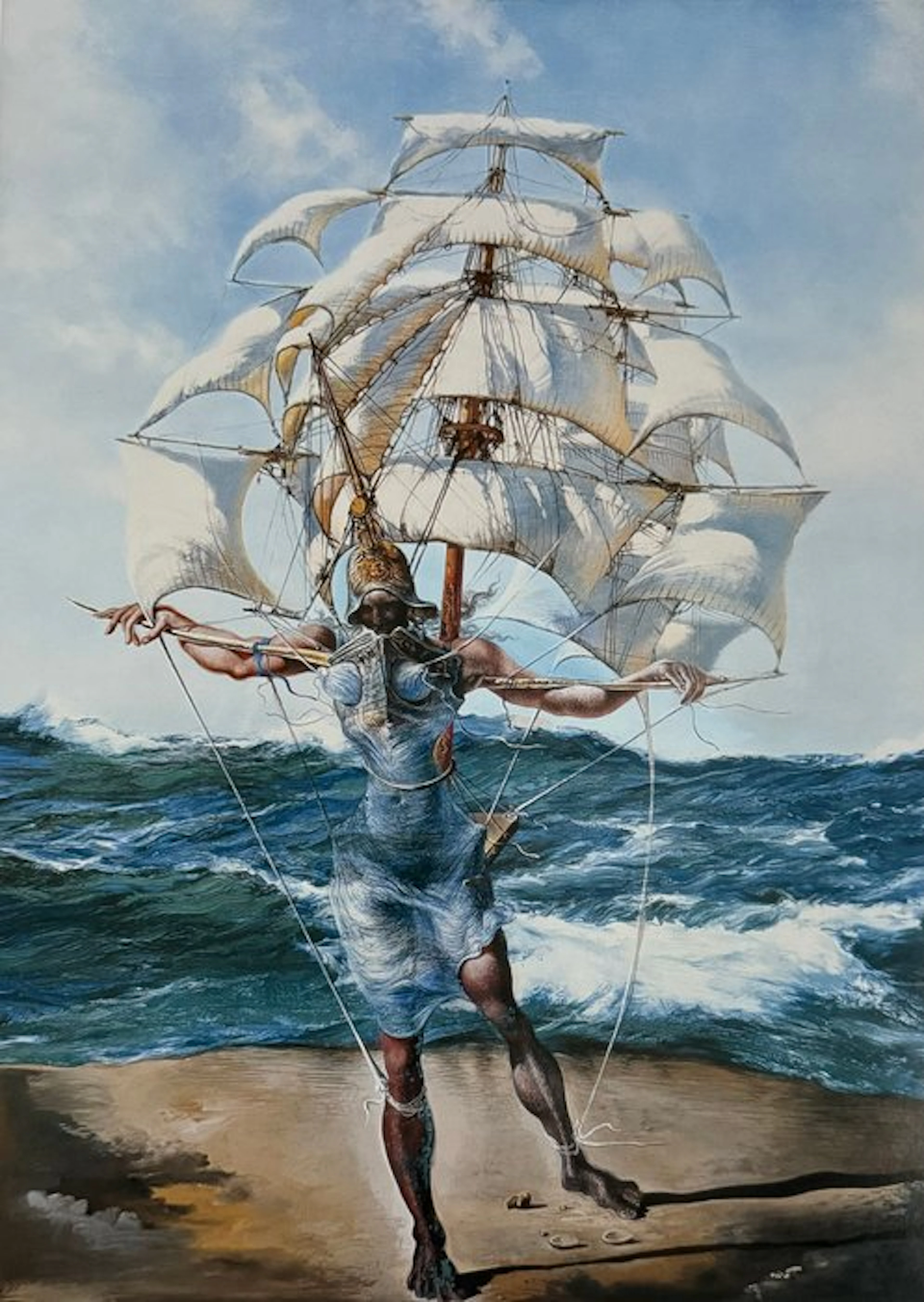 Salvador Dalí (after) - Costume for "Tristan Insane" - The Ship, 1942-1943.