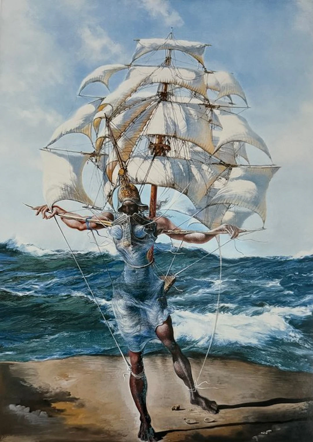 Salvador Dalí (after) - Costume for "Tristan Insane" - The Ship, 1942-1943.