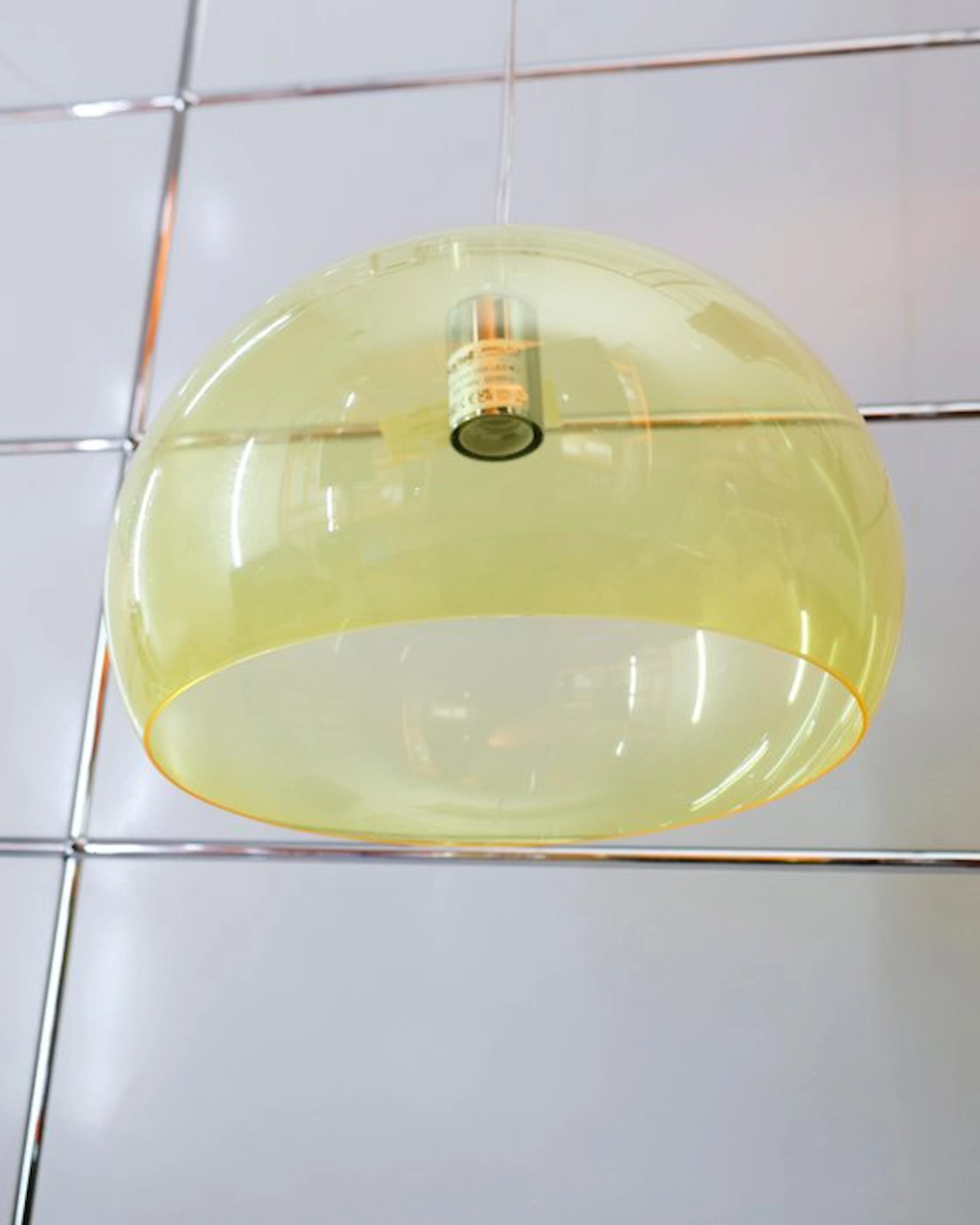 Kartell - Ferruccio Laviani - Hanging lamp - FL/Y - Transparent Yellow - PMMA