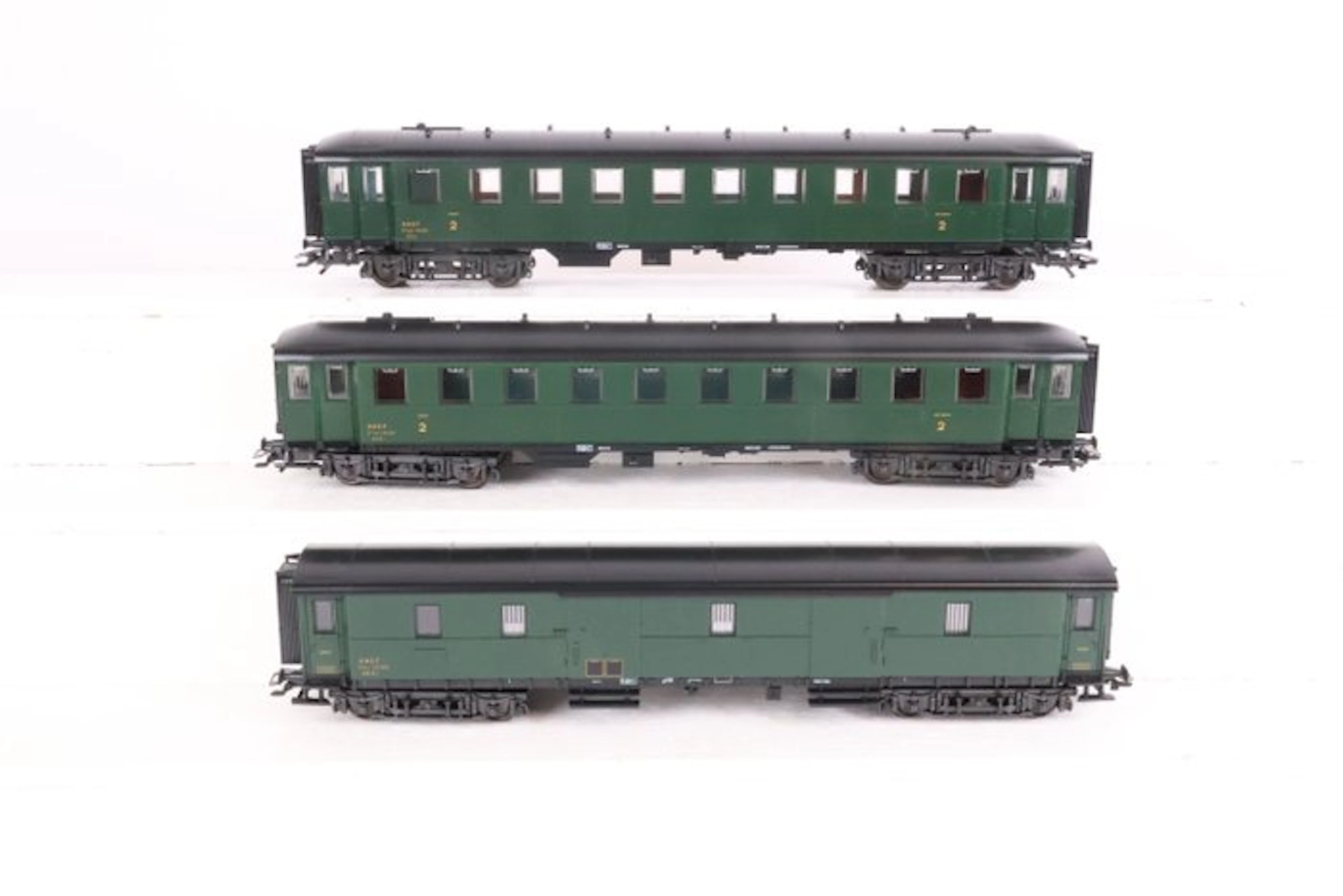 Märklin H0 - 4245/4246 - Model train passenger carriage...