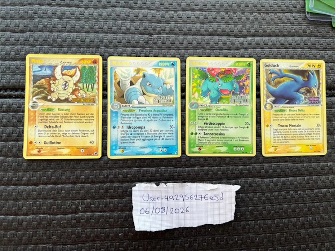 Pokémon - 4 Card - Pinsir