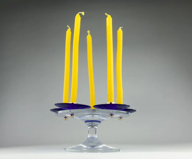 Lalique - Taperstick - Crystal