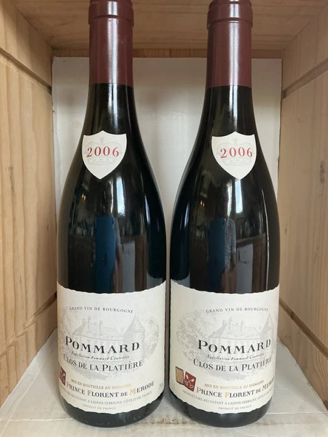 2006 Prince Florent De Merode "Clos De La Platière"...