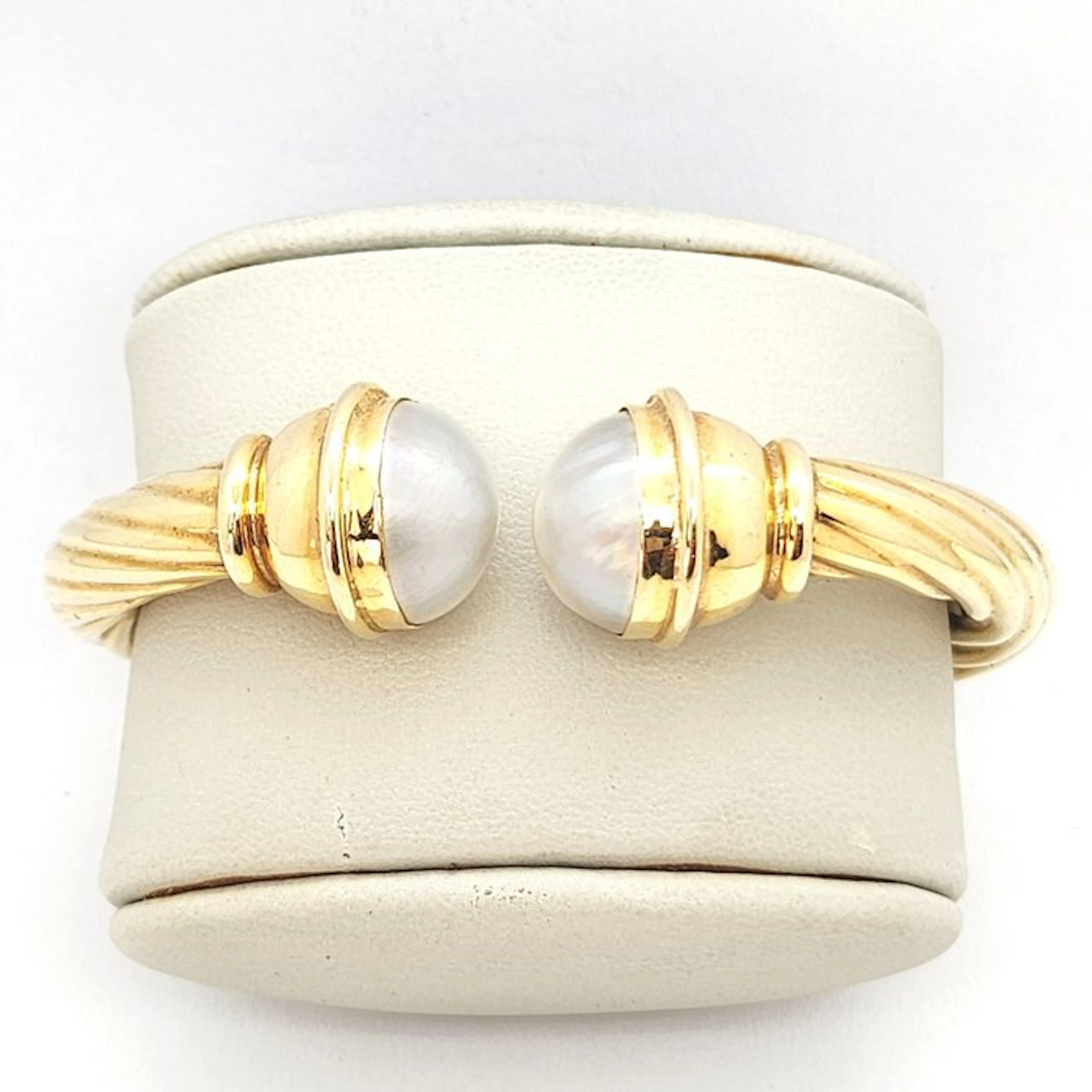 Bracelet - 18 kt. Yellow gold Pearl - Mabe
