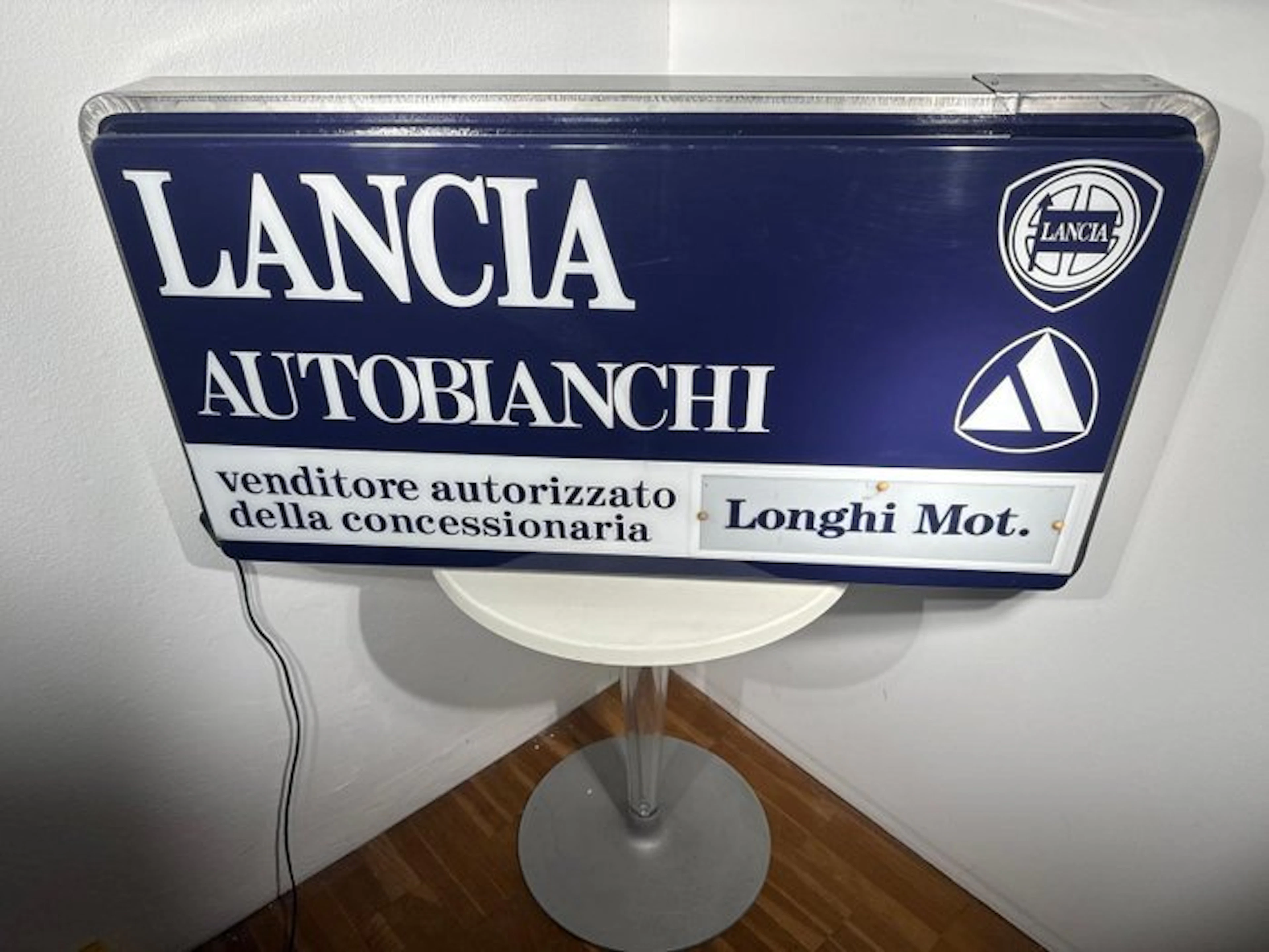 Lancia - Lancia Autobianchi neon sign - Sign - Plastic, Metal