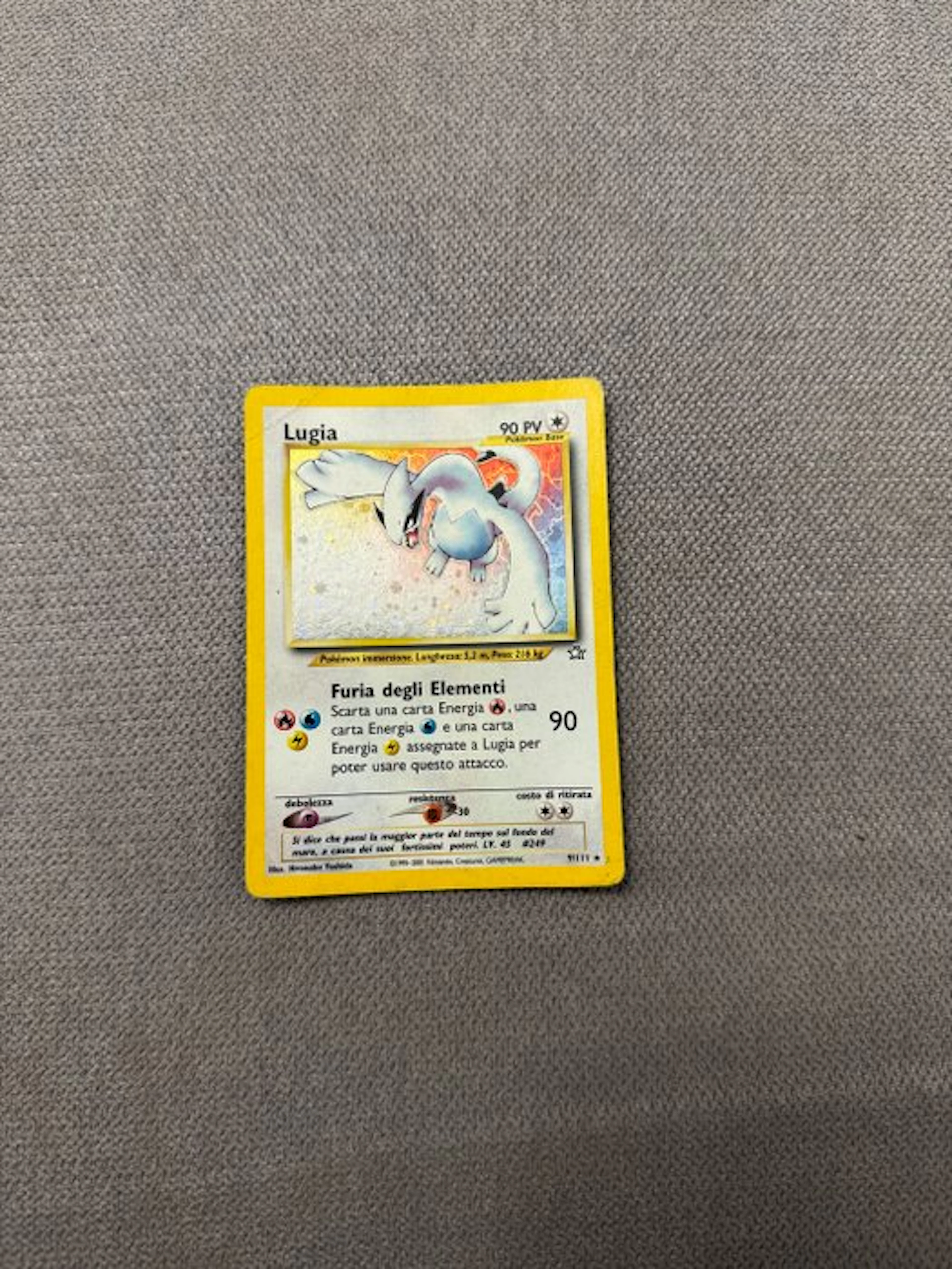 Pokémon - 1 Card - Lugia 9/111 Foil