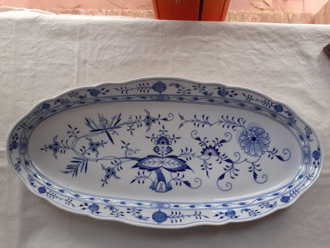 Meissen - Platter - Porcelain