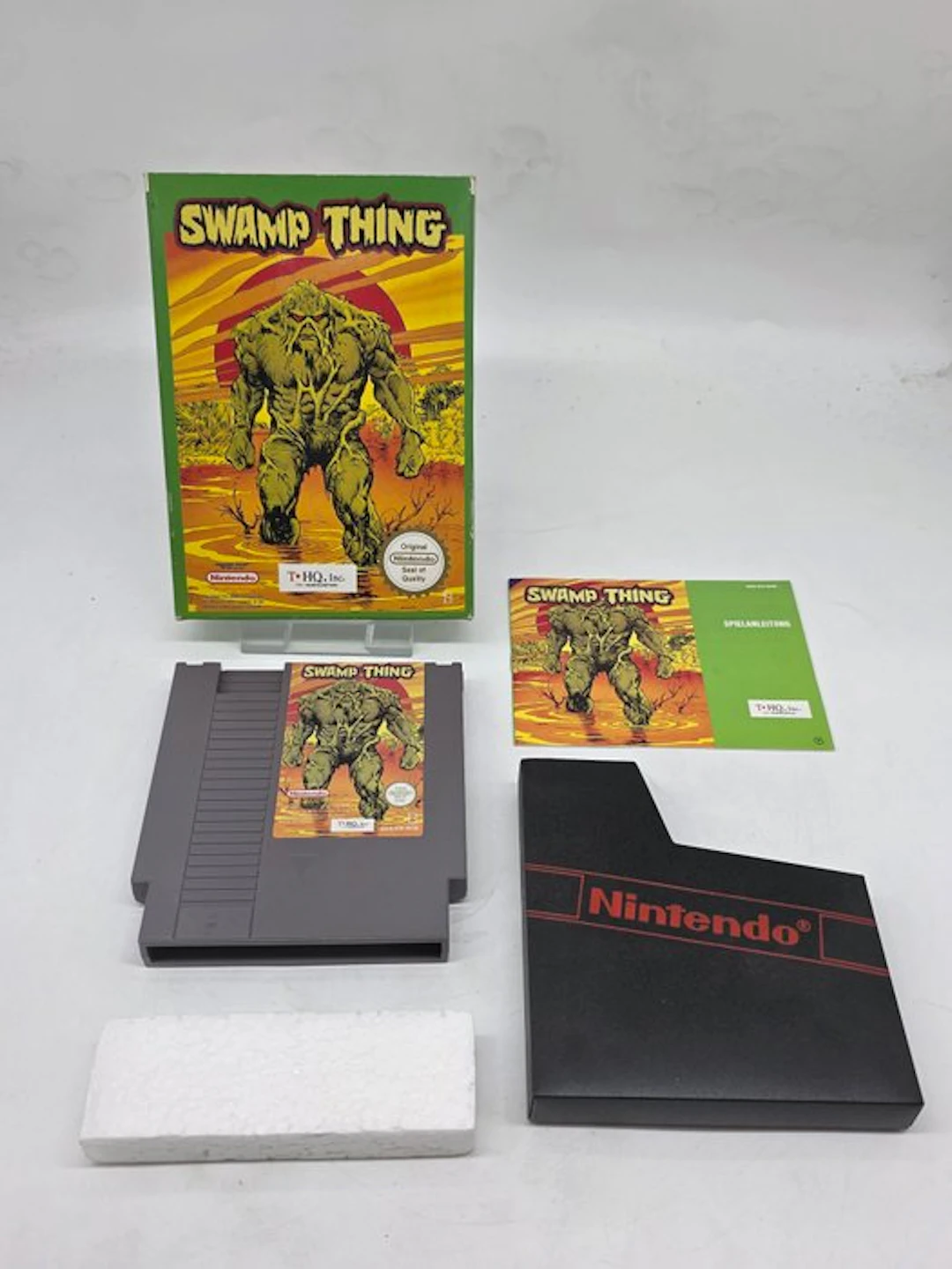 Nintendo - Nes - Very Rare Swamp Thing (NOE) - Pal B...