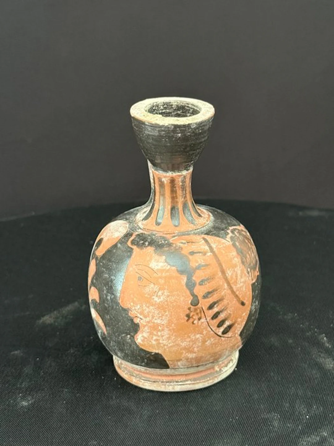 Replica of an Ancient Greek Terracotta Lekythos - 12 cm