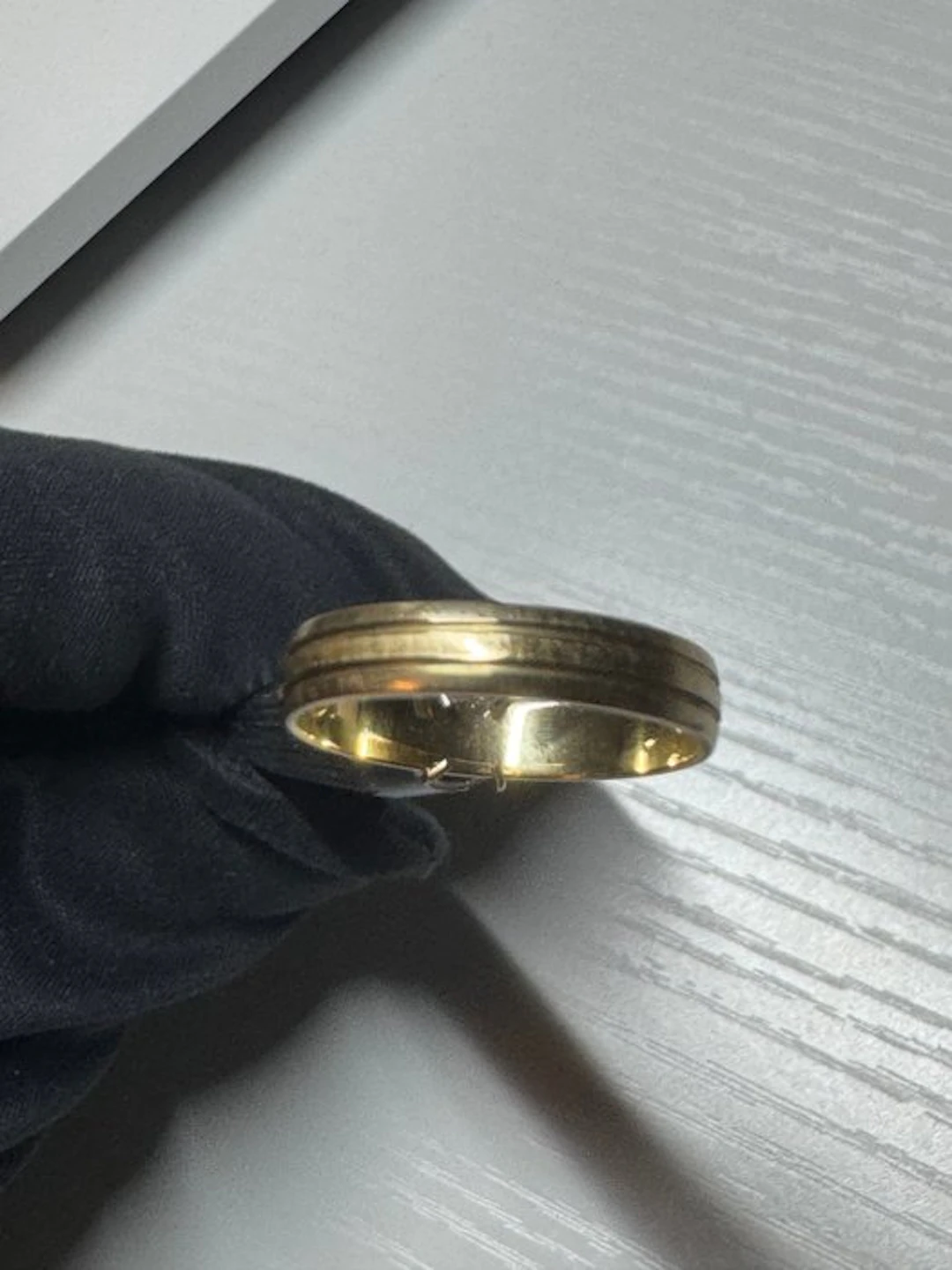 No reserve price - Wedding ring - 18 kt. Yellow gold - 18K Yellow Gold Wedding