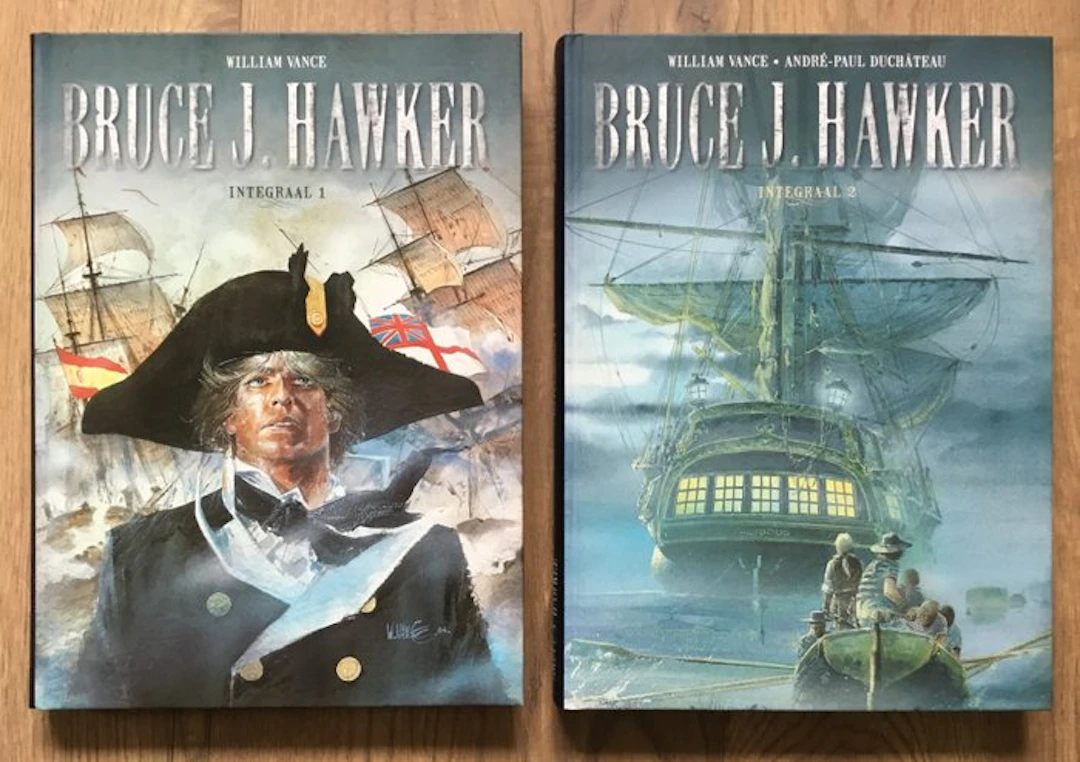 Bruce J. Hawker 1 & 2 - Complete reeks HC Integraal - 2 Album - First edition