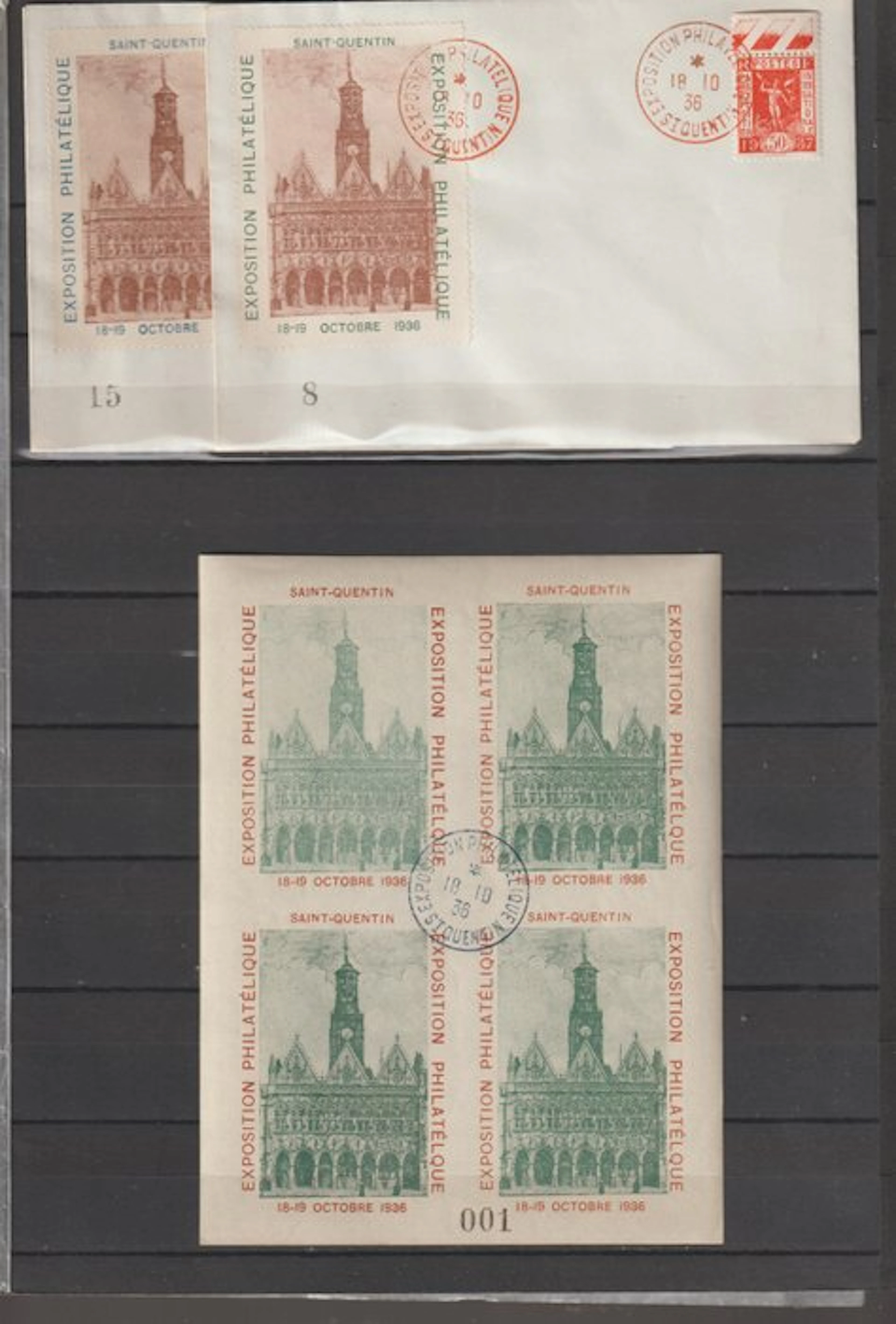 France 1936 - Block from the St