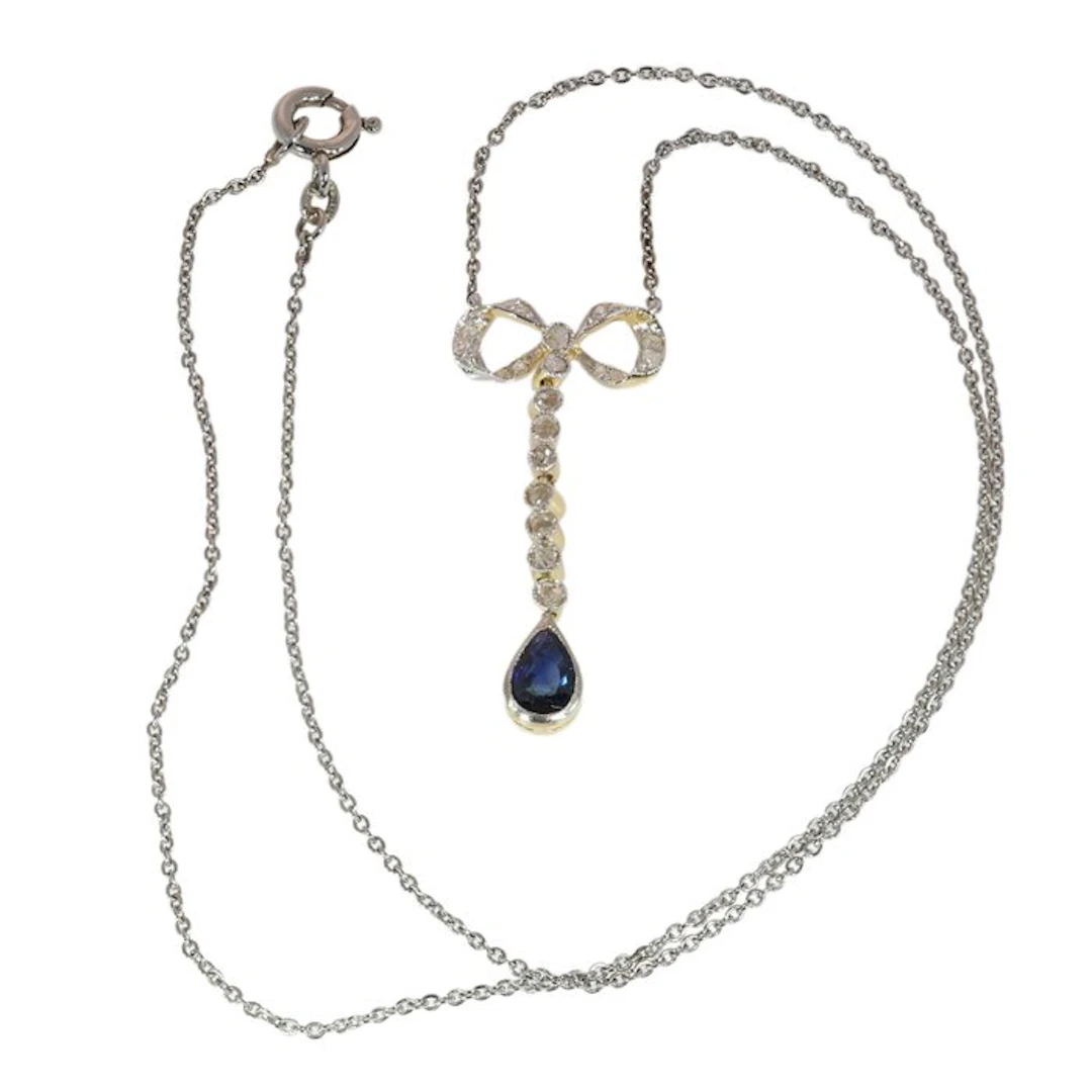 No reserve price - Necklace - 18 kt