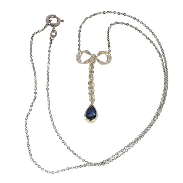 No reserve price - Necklace - 18 kt