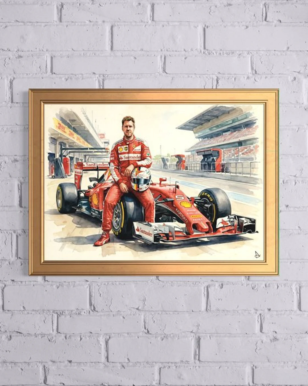 ANDSAL - Sebastian Vettel - Ferrari SF16-H (2016) F1 Icon...