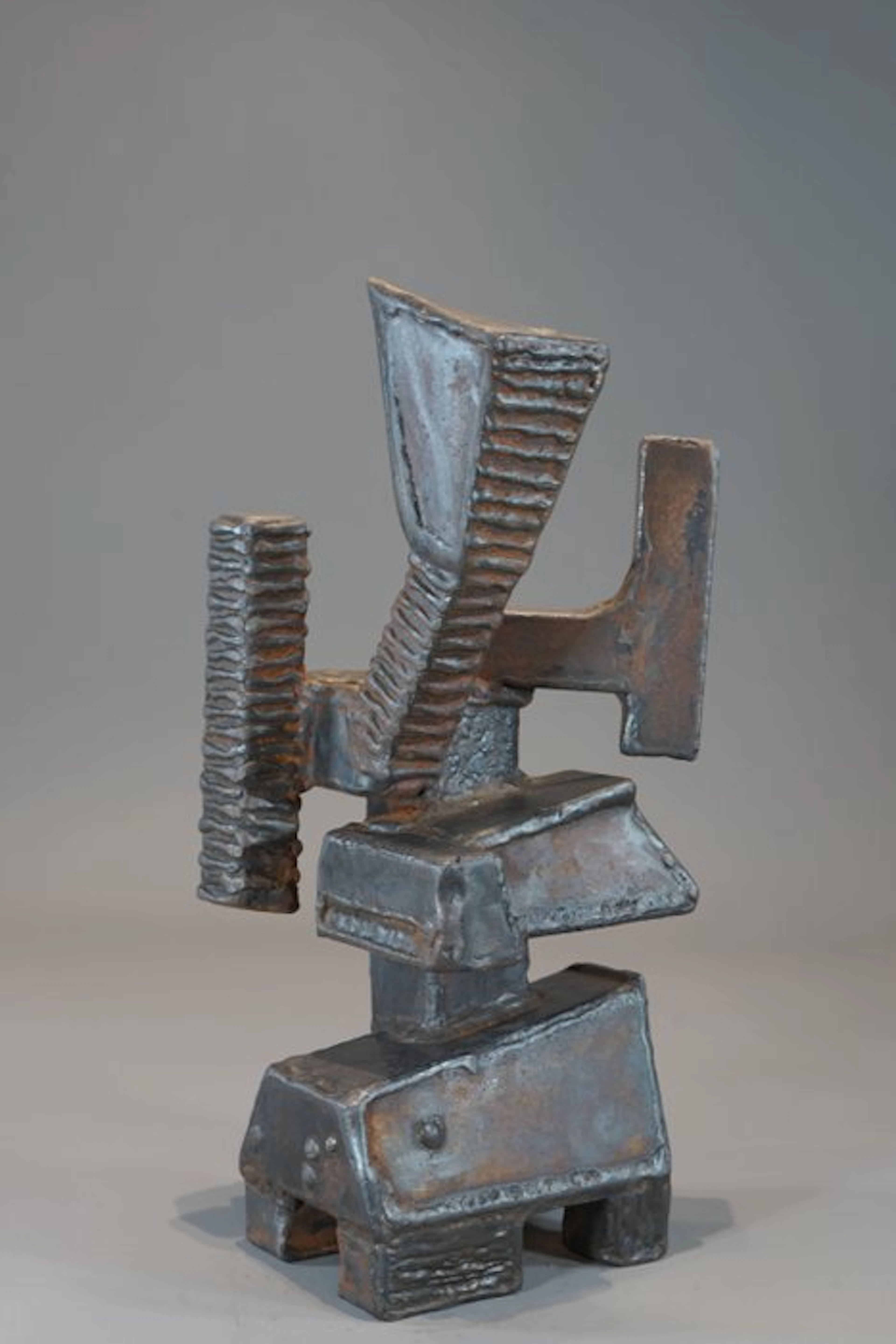 Corné Nuham - Sculpture, Pillar - 38.5 cm - Iron - 2026