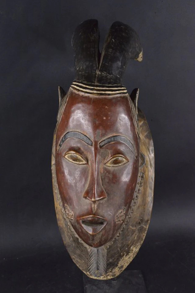 Baoulé Mblo mask - Baule - Côte d'Ivoire