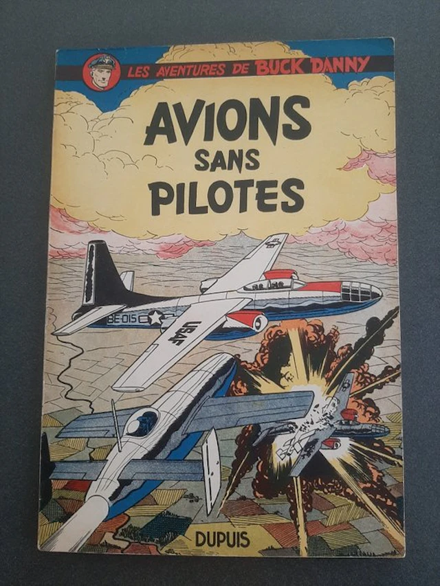 Buck Danny T12 - Avions sans pilotes - B - 1 Album - First edition - 1954