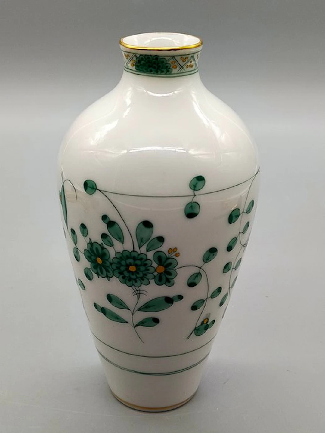 Meissen - Vase - Porcelain vase Indian painting