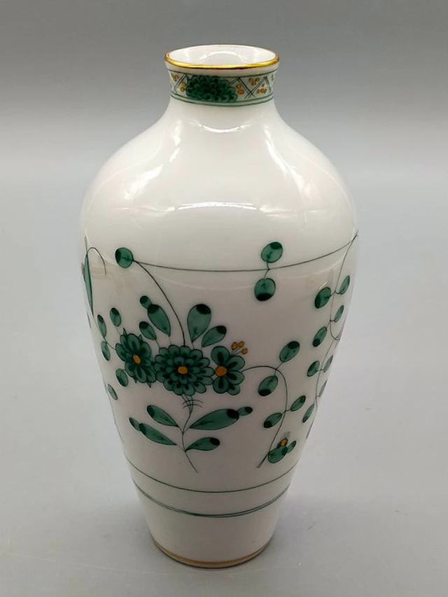 Meissen - Vase - Porcelain vase Indian painting