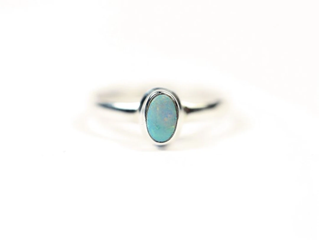 Australian opal Ring / new- 1.94 g - (1)