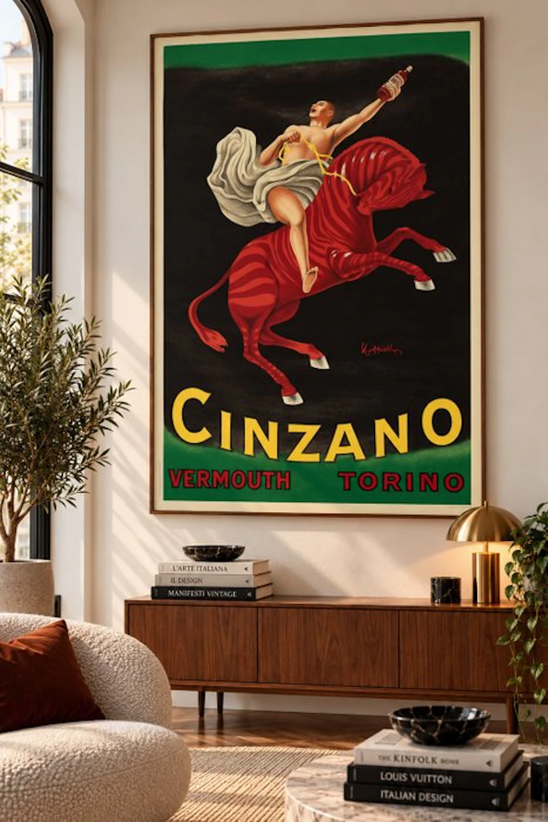 Leonetto Cappiello - "Cinzano" - Vermouth Torino - 1950s